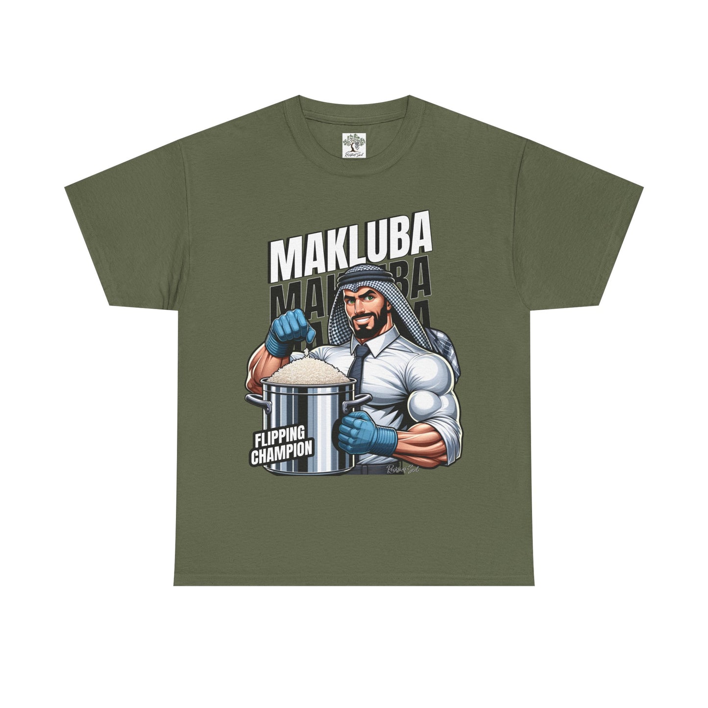 Makluba Flipping Champion Unisex Heavy Cotton Tee