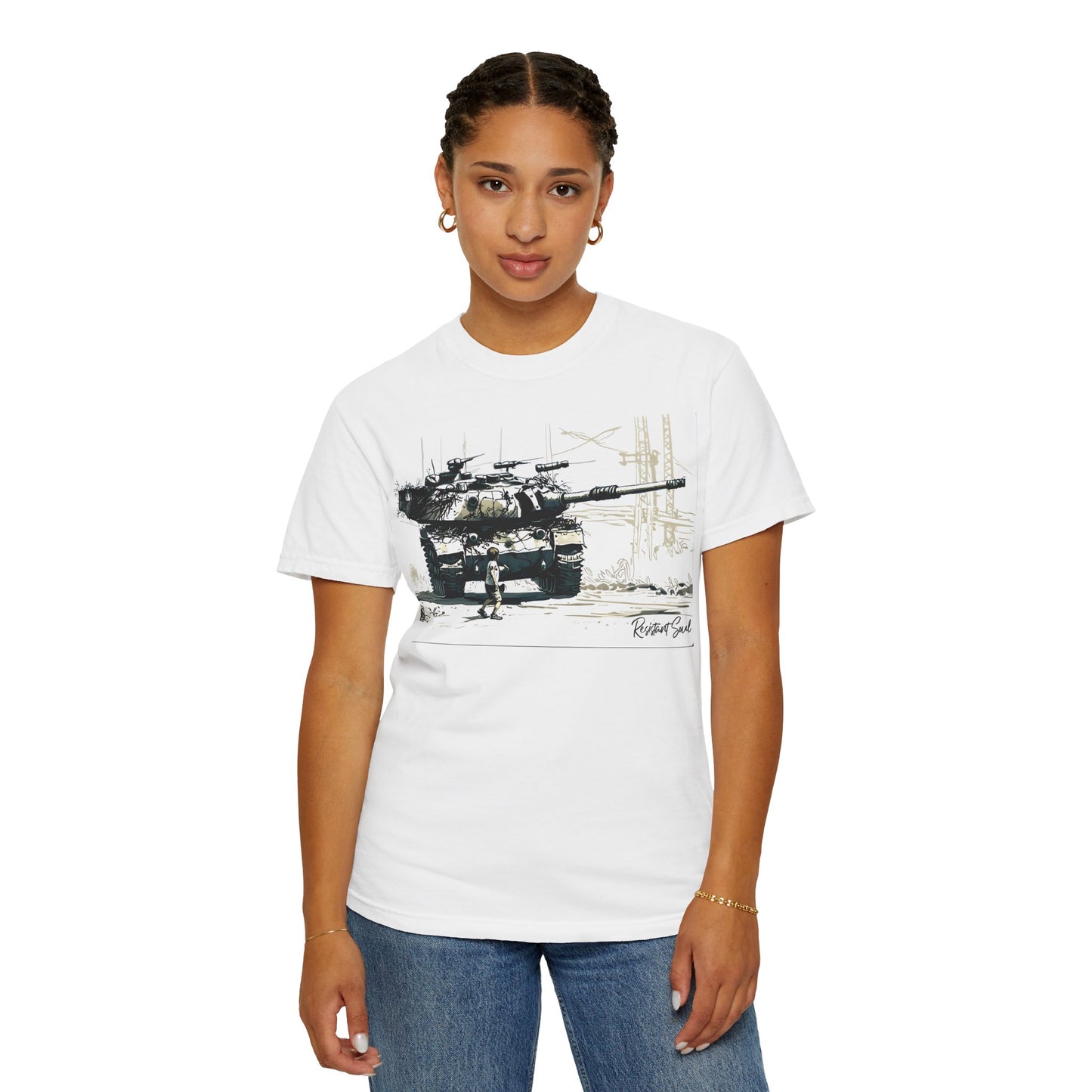 Bravery. Unisex Garment-Dyed T-Shirt