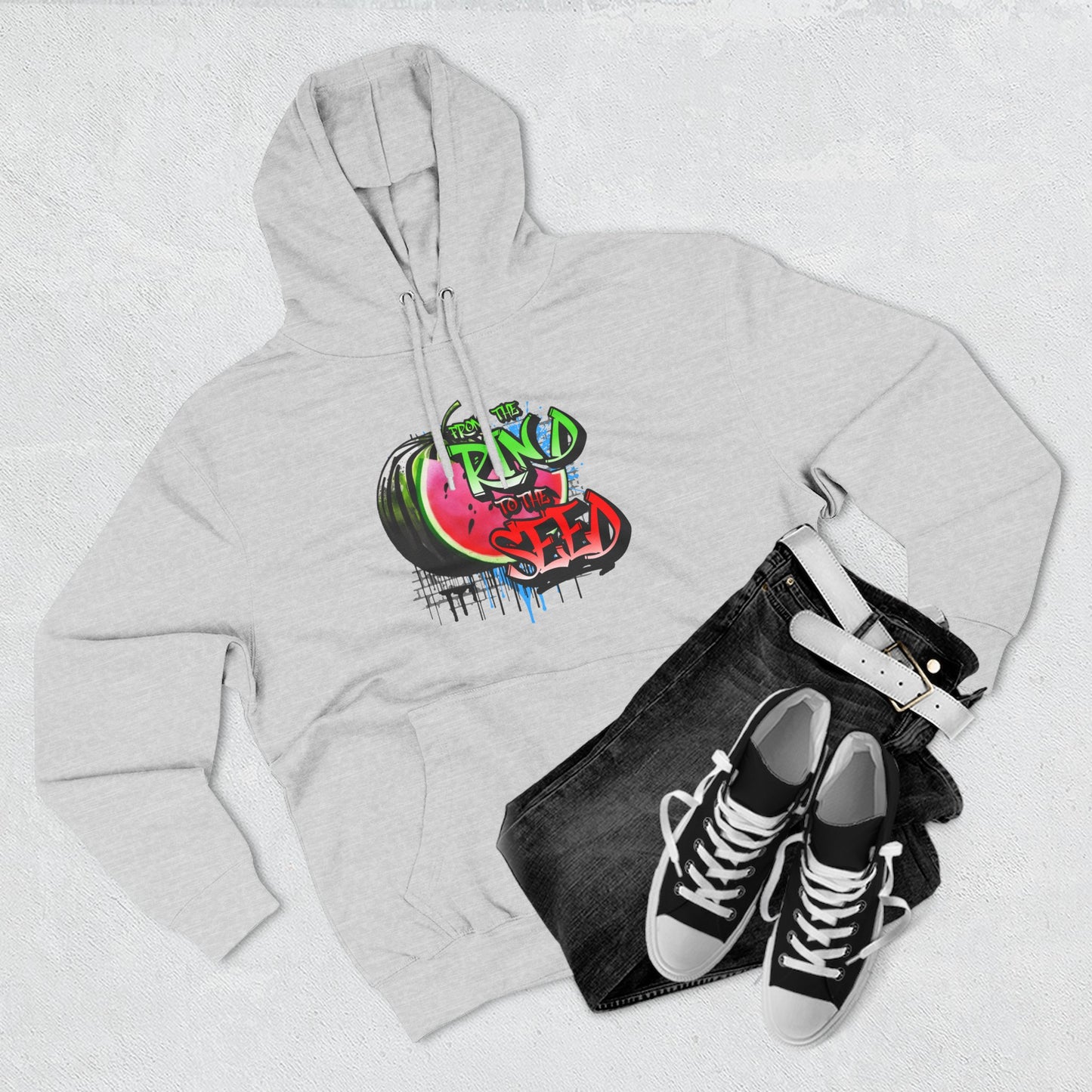 From The Rind To The Seed Fleece Hoodie
