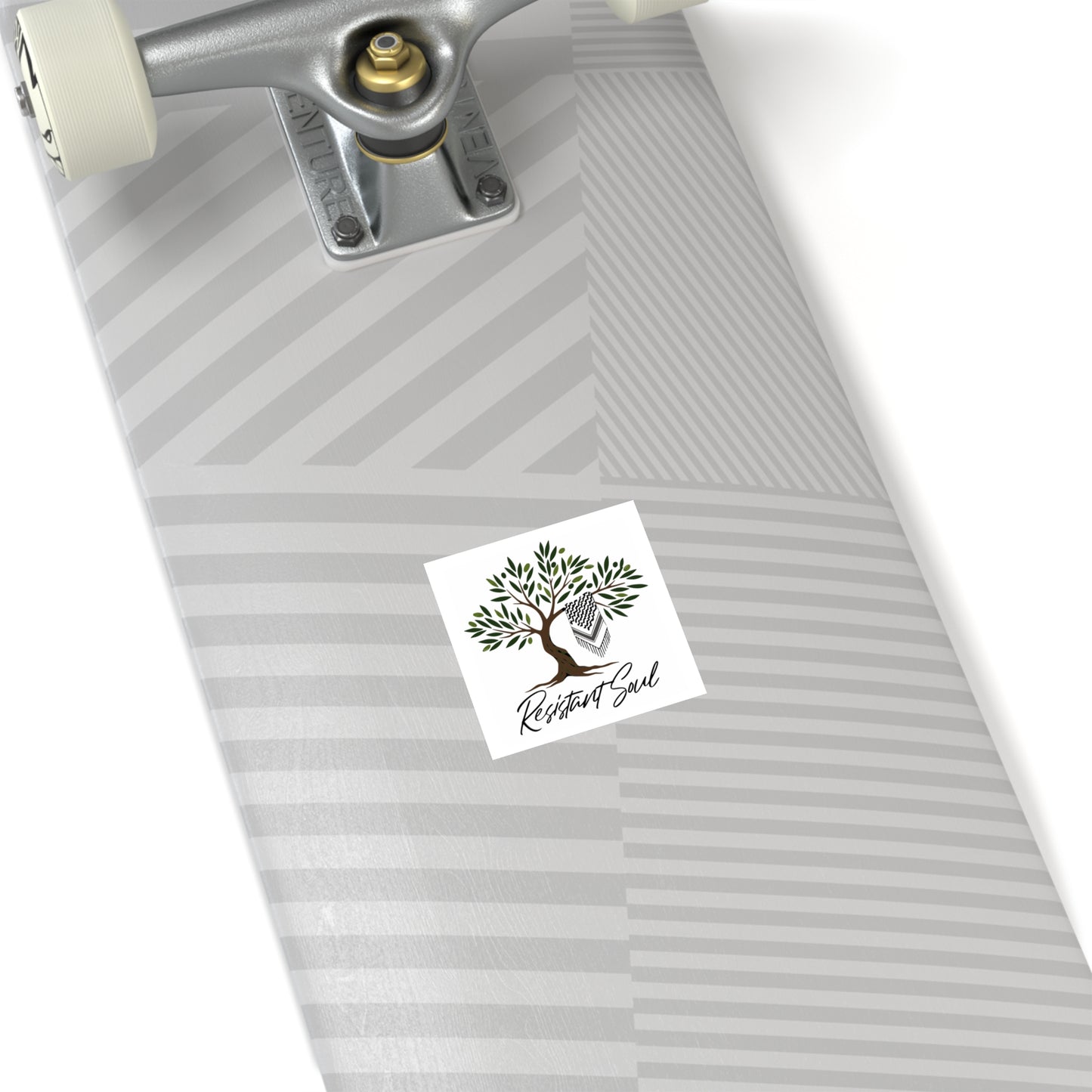 Resistant Soul Square Stickers - Indoor/Outdoor