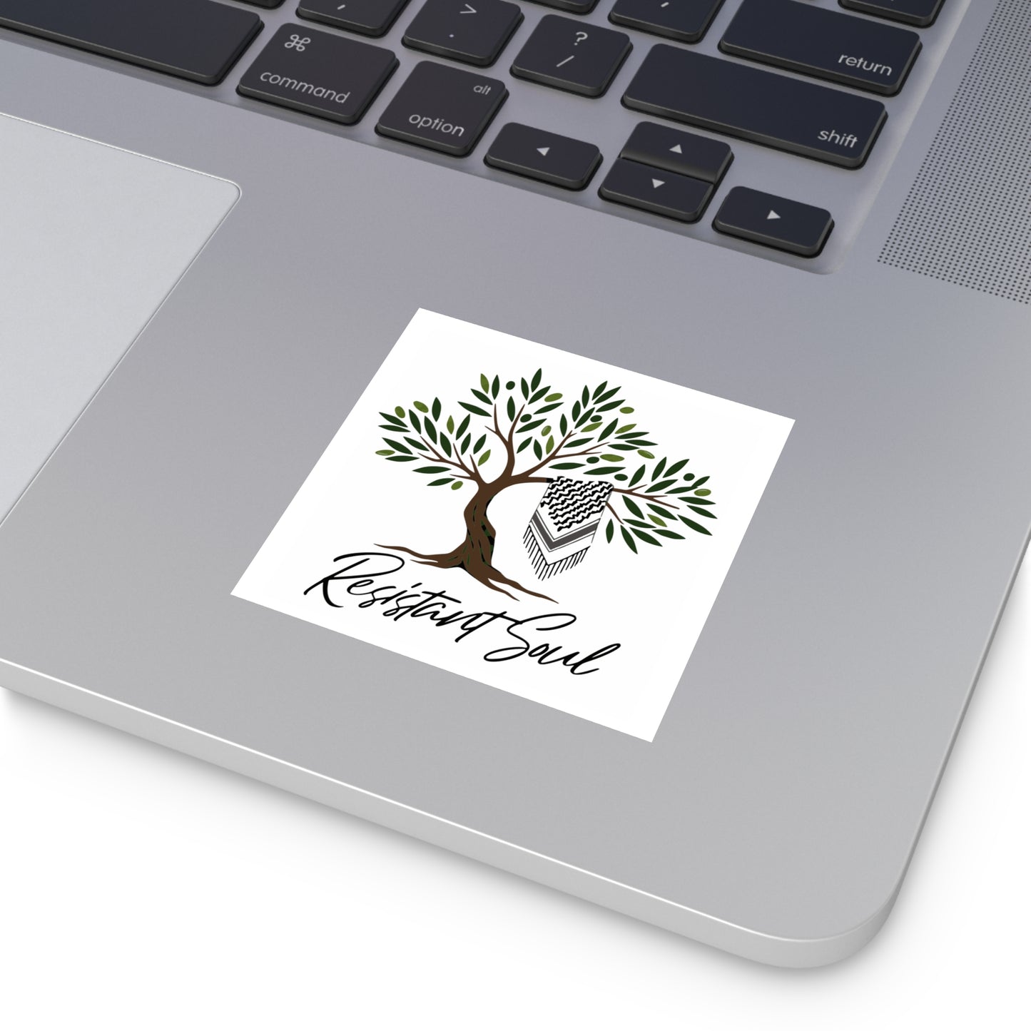Resistant Soul Square Stickers - Indoor/Outdoor