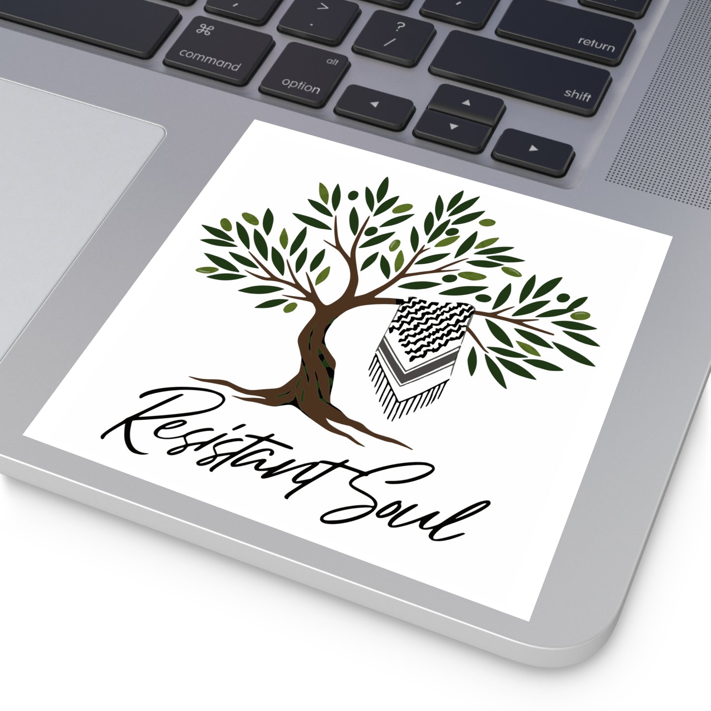 Resistant Soul Square Stickers - Indoor/Outdoor