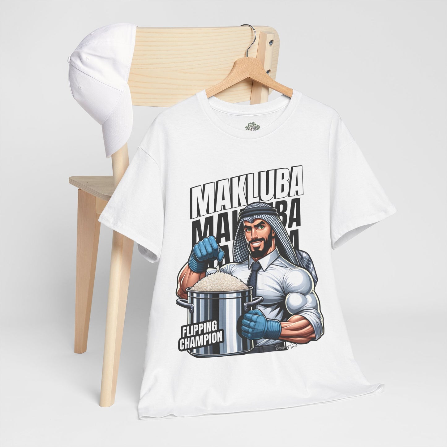 Makluba Flipping Champion Unisex Heavy Cotton Tee