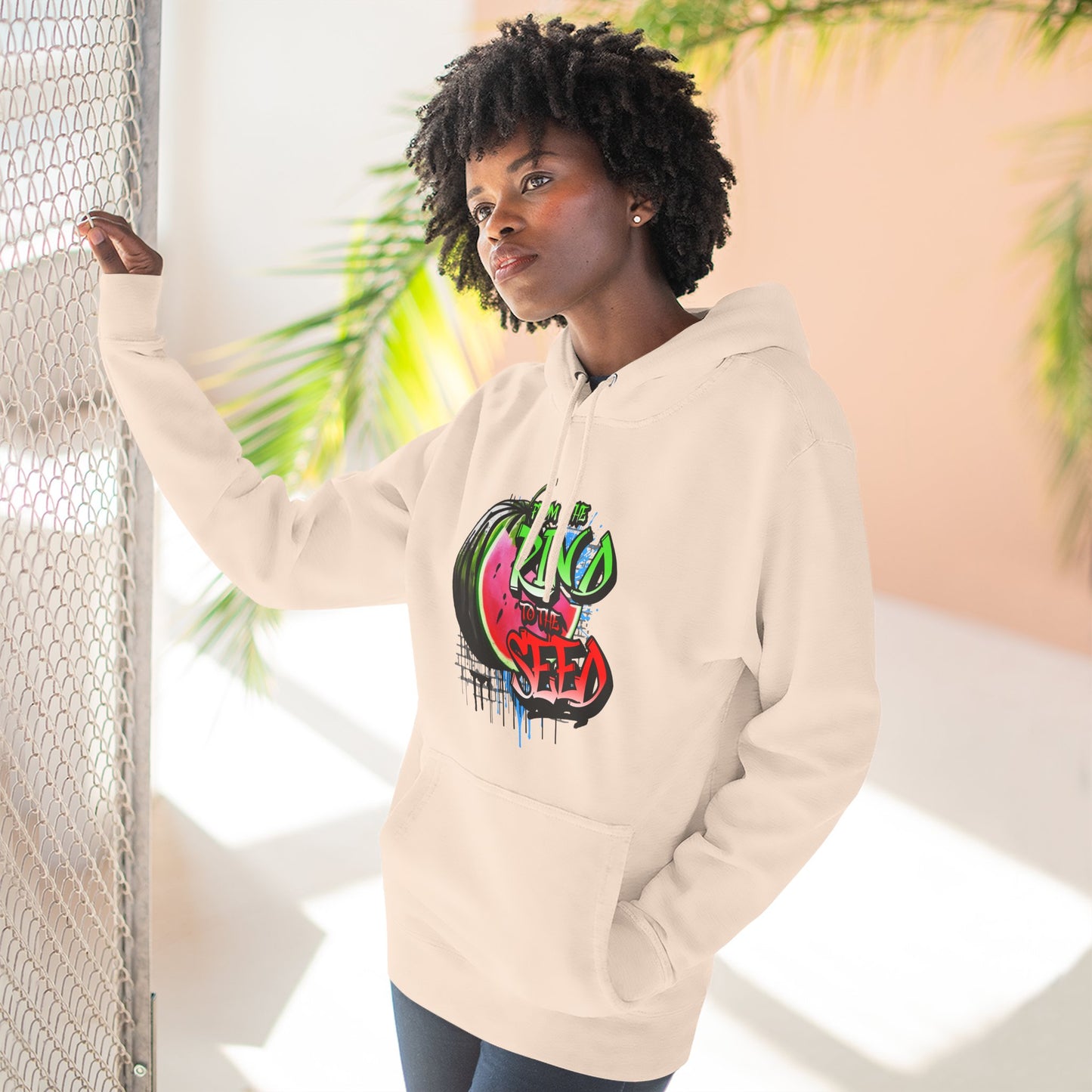 From The Rind To The Seed Fleece Hoodie