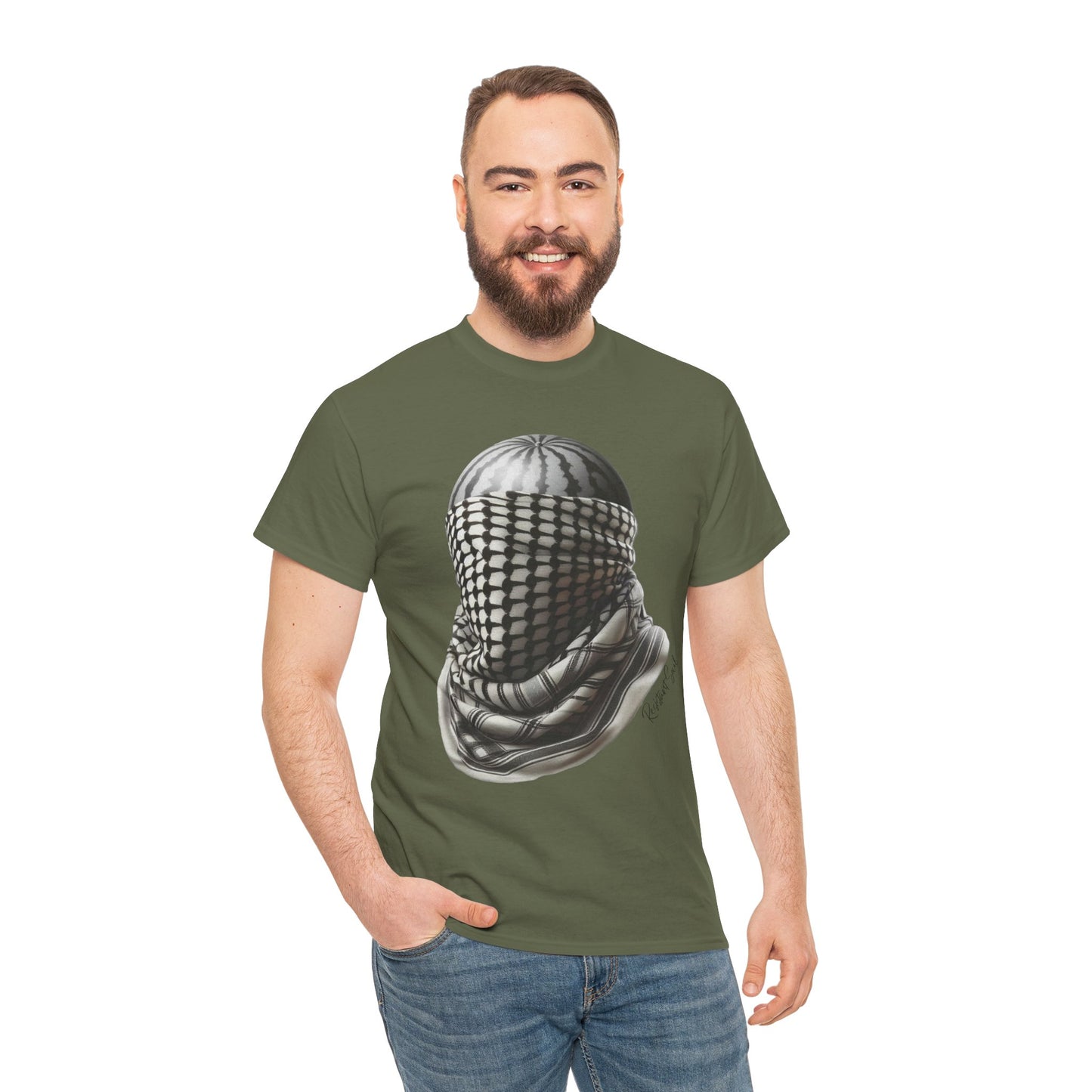 T-Shirt Watermelon Keffiyeh (Various Colors)