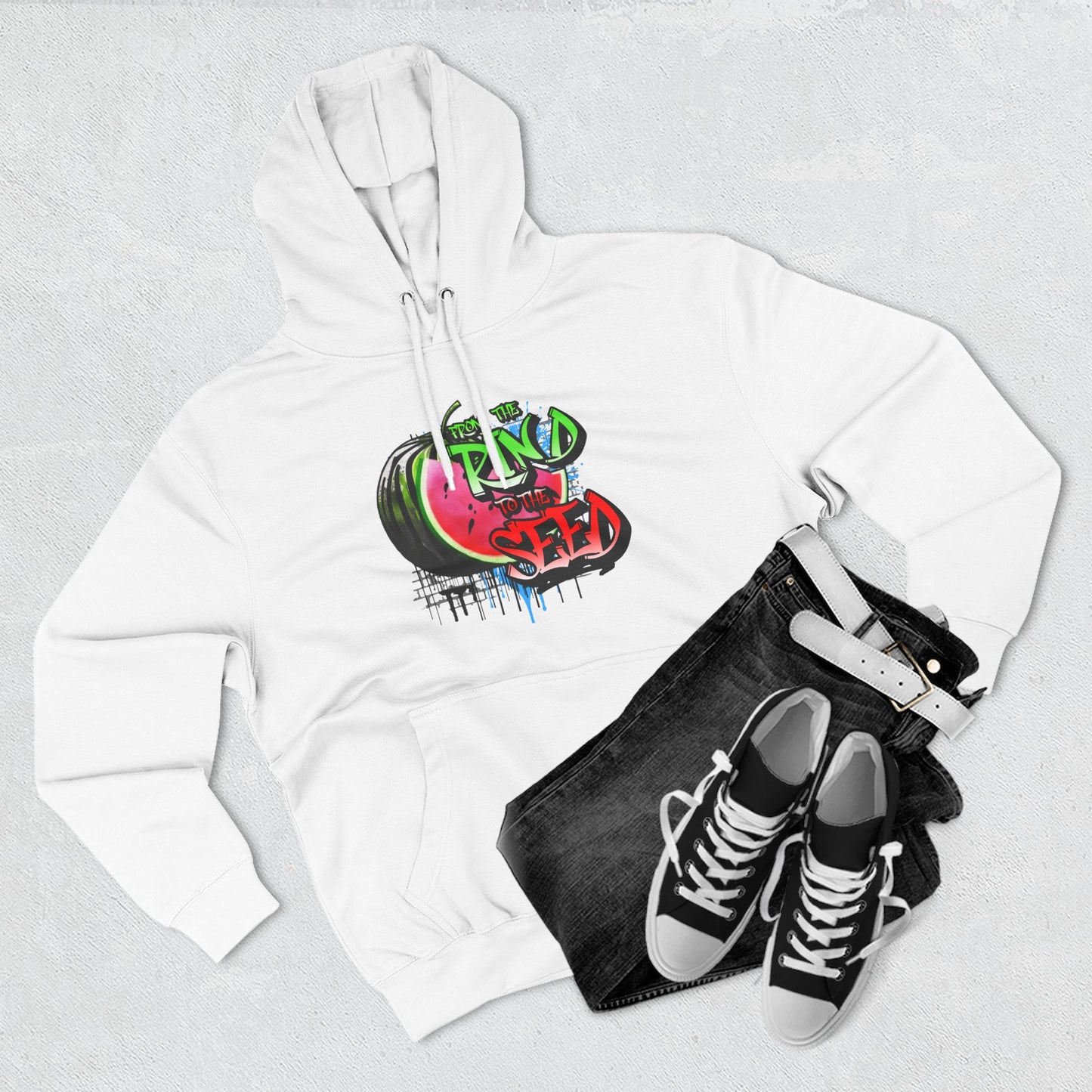 From The Rind To The Seed Fleece Hoodie