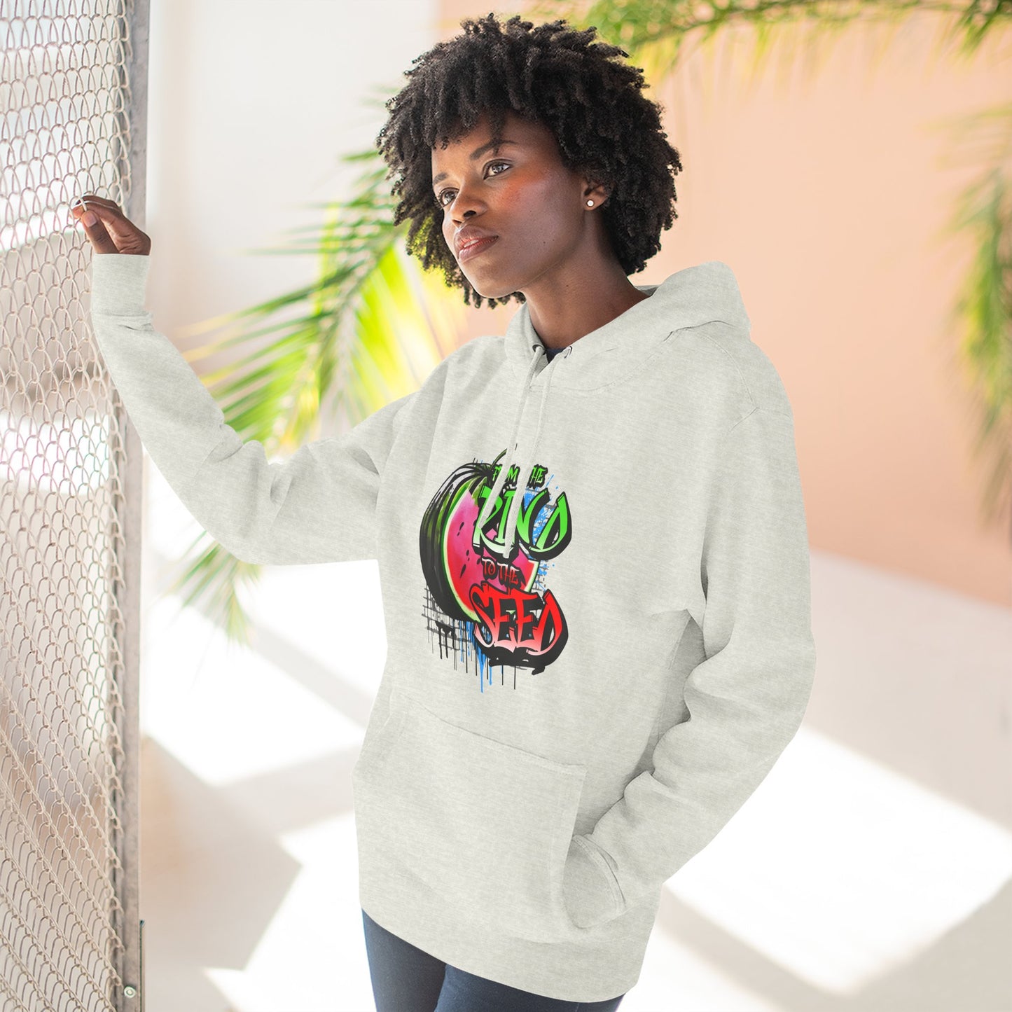 From The Rind To The Seed Fleece Hoodie