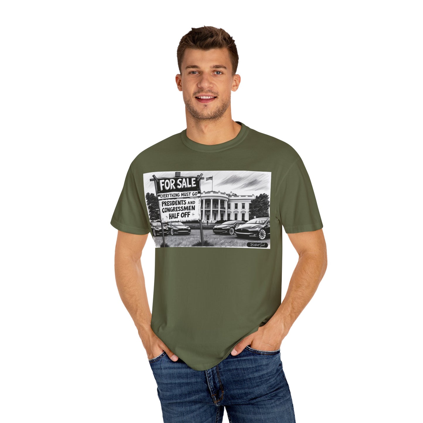 Government for Sale Unisex T-Shirt, Relaxed Fit Tee