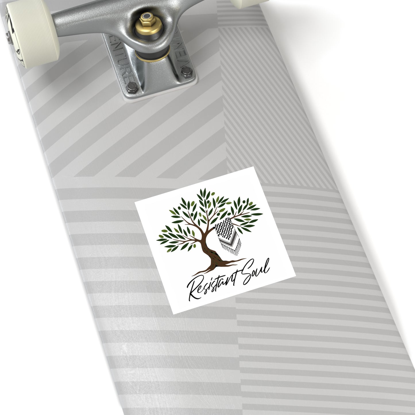 Resistant Soul Square Stickers - Indoor/Outdoor