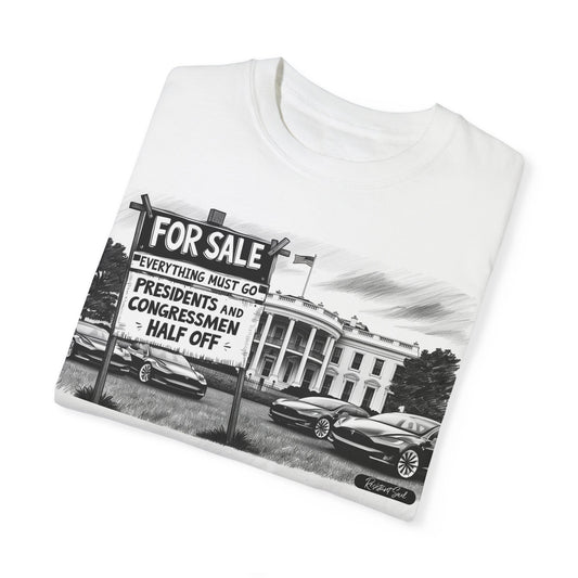 Government for Sale Unisex T-Shirt, Relaxed Fit Tee