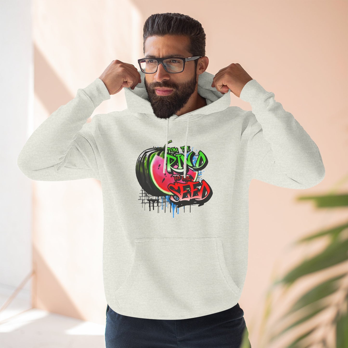 From The Rind To The Seed Fleece Hoodie