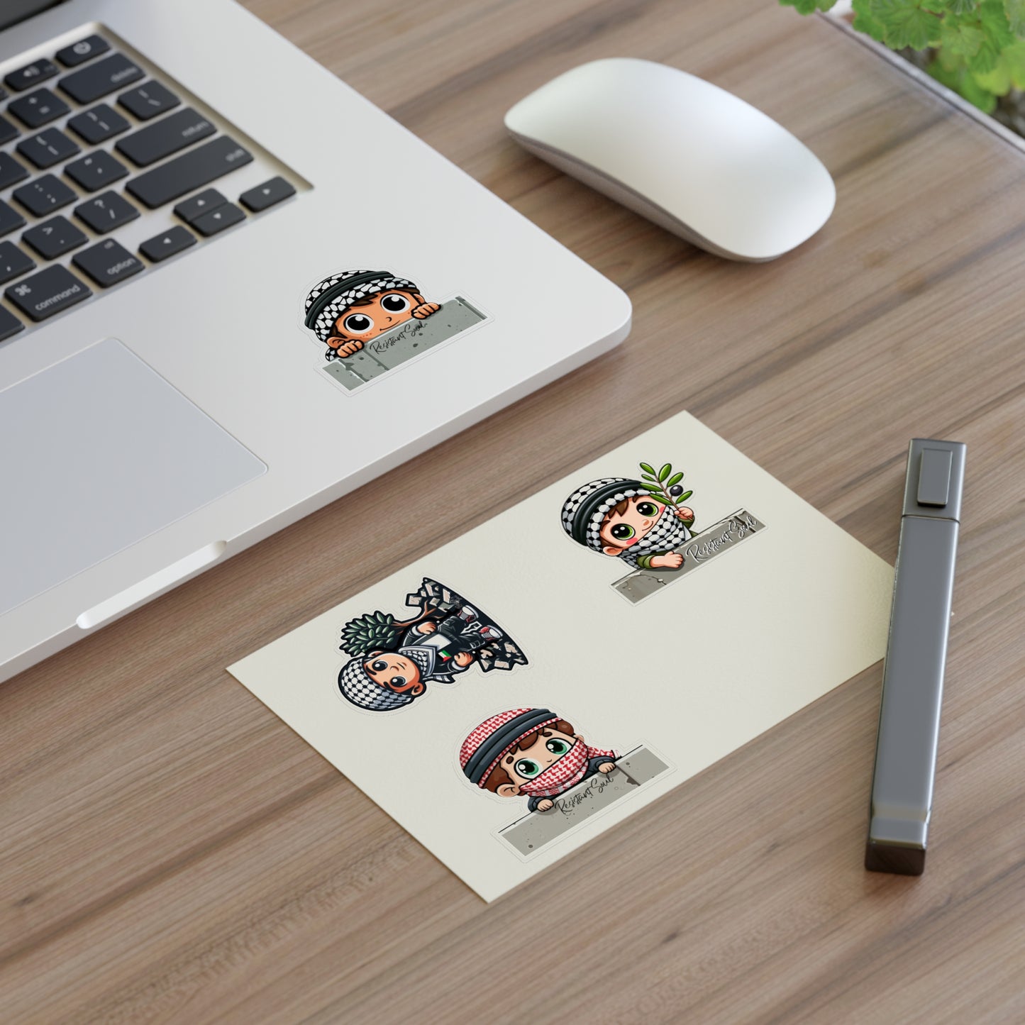 Keffiyeh Kids Stickers - Boys Pack - Palestine Inspired Designs