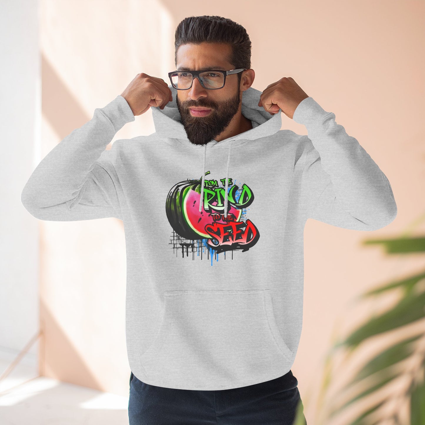 From The Rind To The Seed Fleece Hoodie