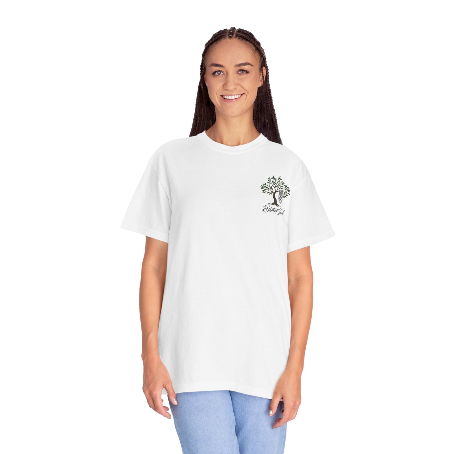 Resistant Soul Logo Tee - Unisex Garment-Dyed T-shirt