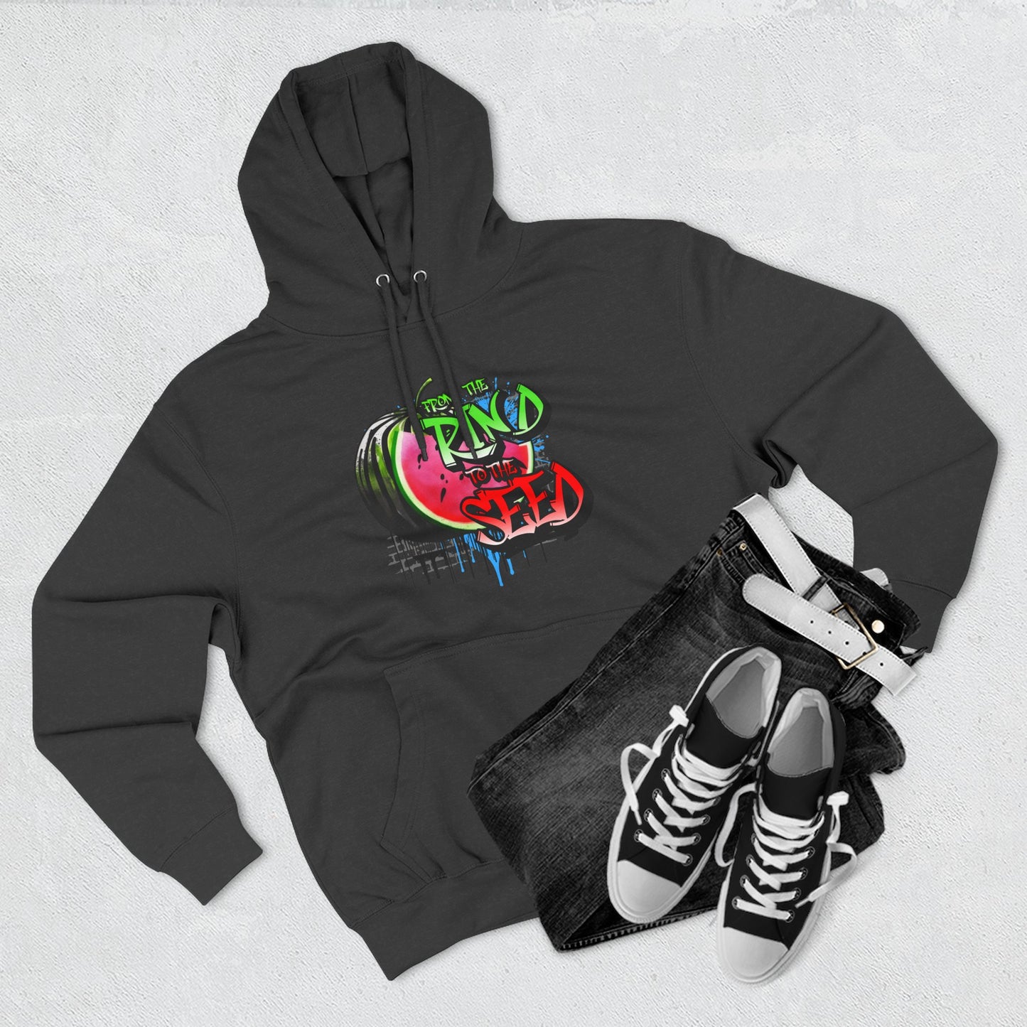 From The Rind To The Seed Fleece Hoodie