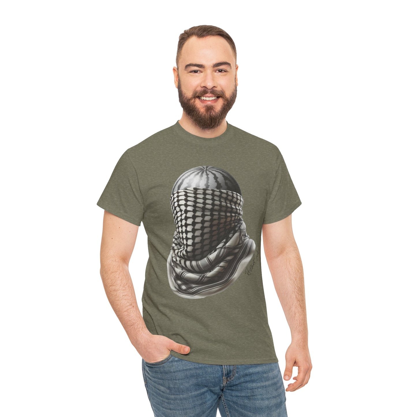 T-Shirt Watermelon Keffiyeh (Various Colors)