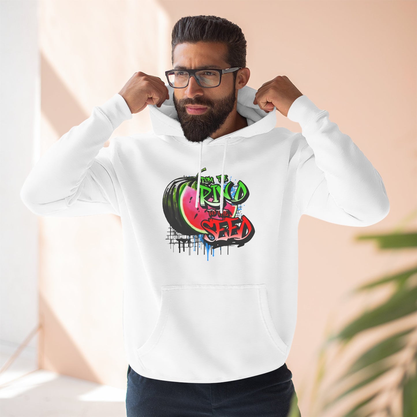 From The Rind To The Seed Fleece Hoodie