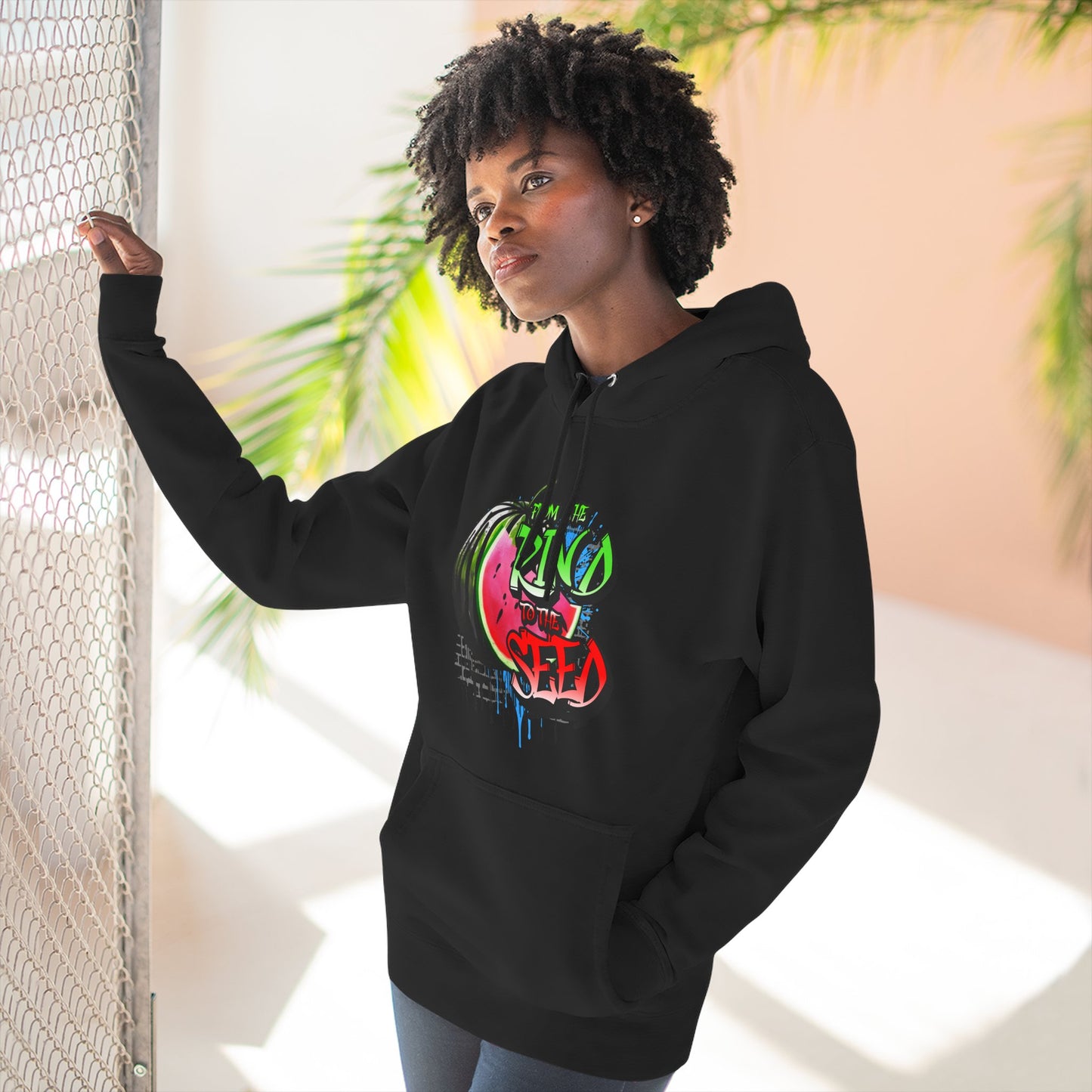 From The Rind To The Seed Fleece Hoodie