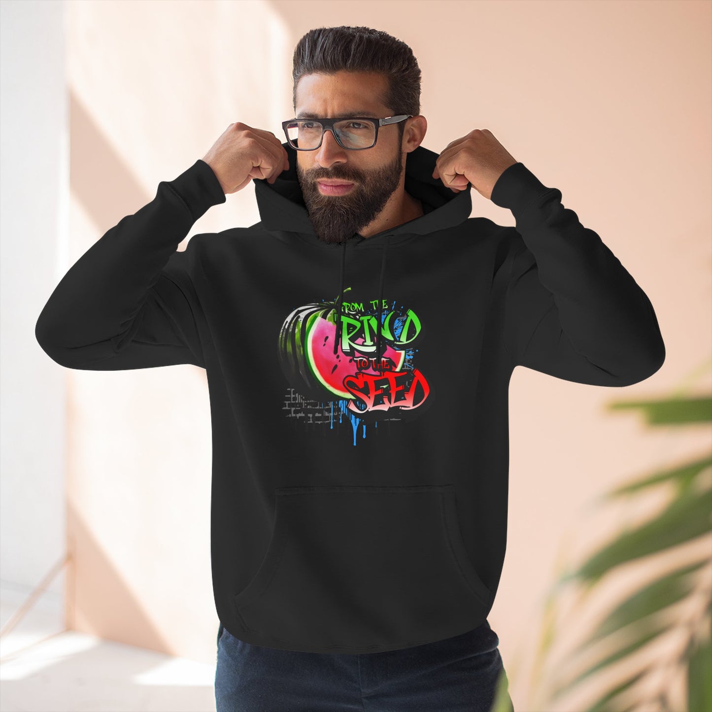 From The Rind To The Seed Fleece Hoodie
