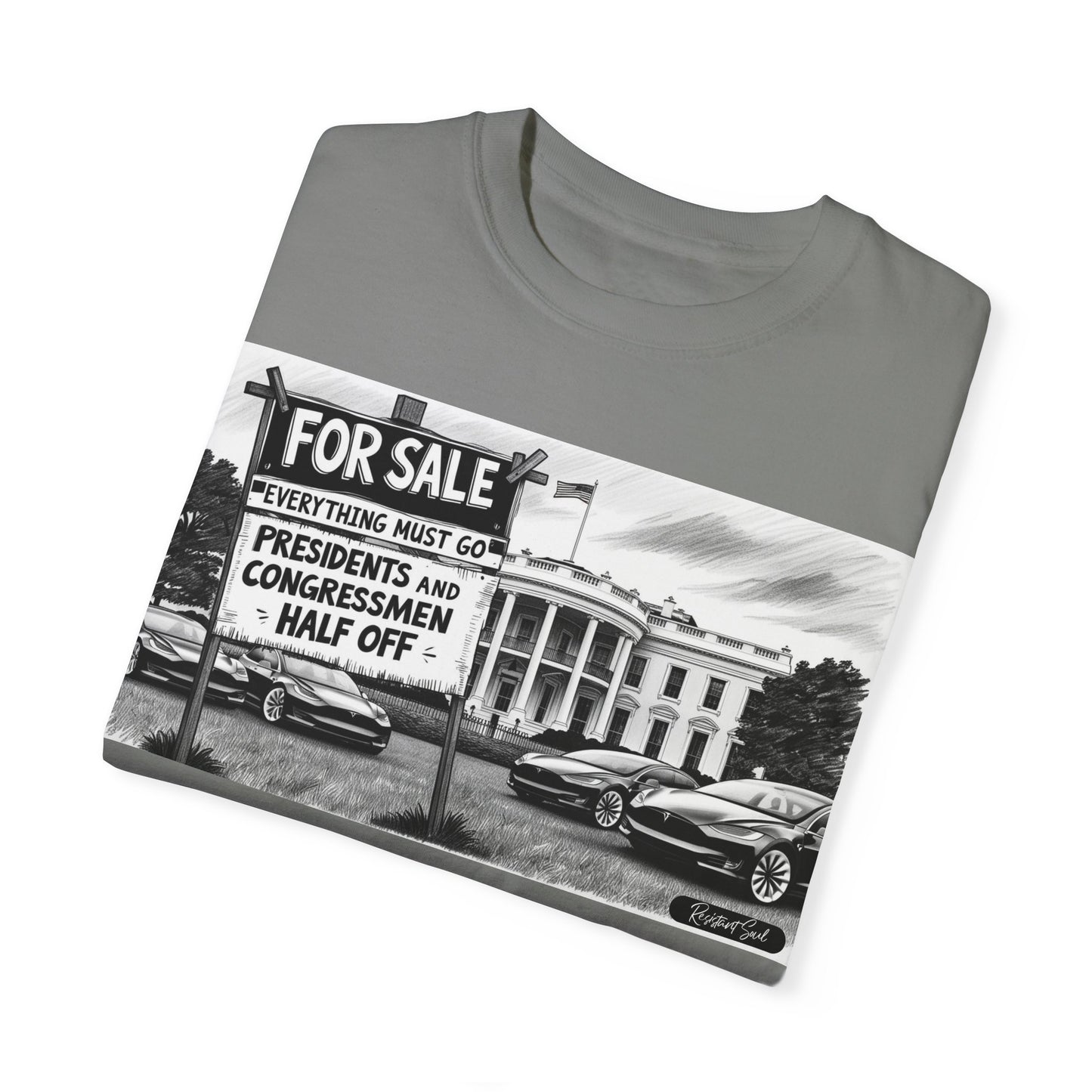Government for Sale Unisex T-Shirt, Relaxed Fit Tee