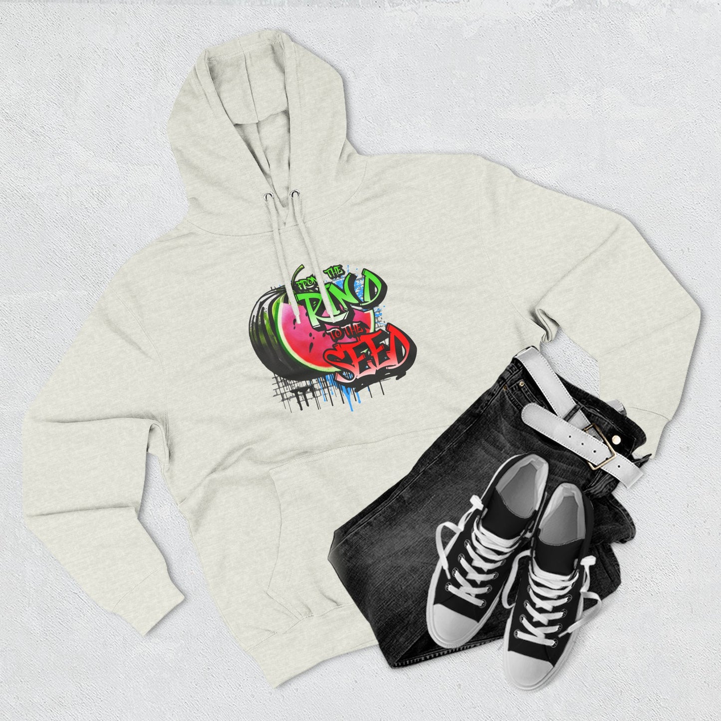 From The Rind To The Seed Fleece Hoodie