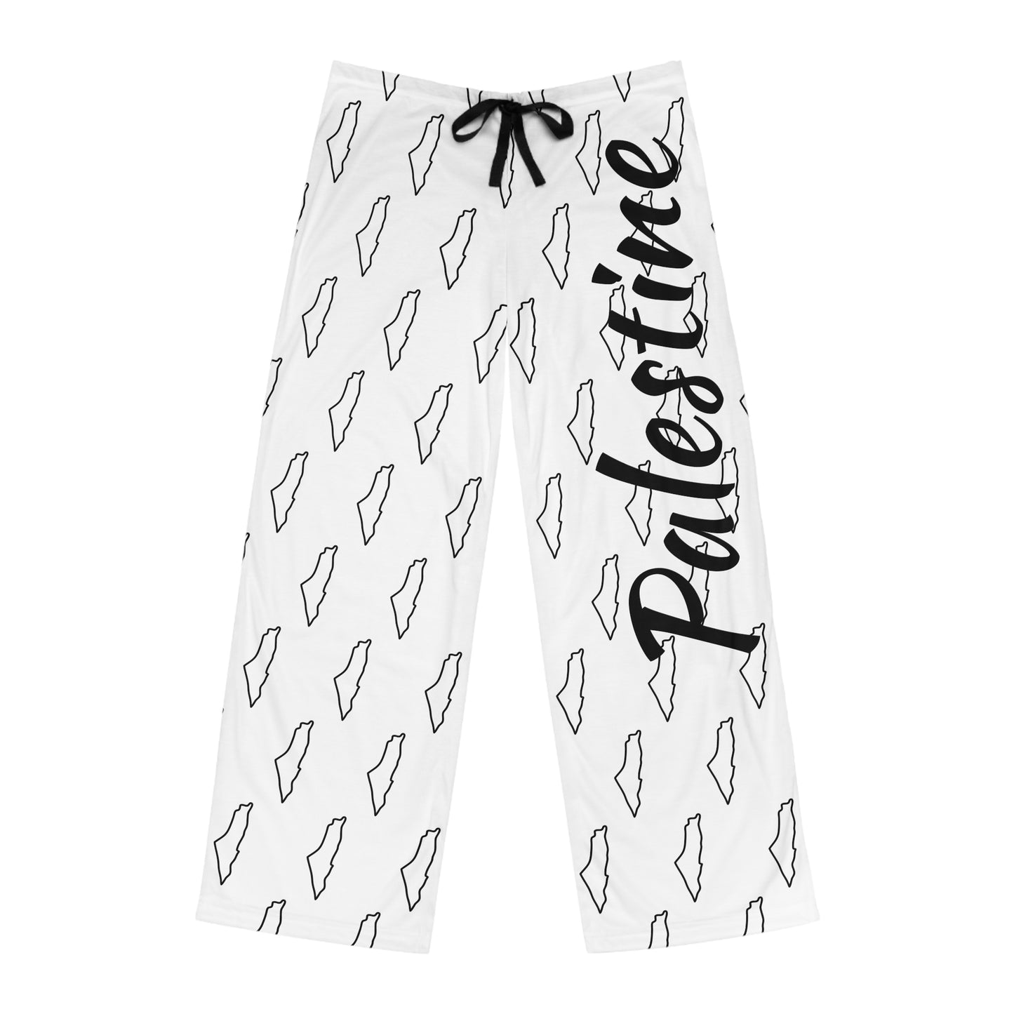 Palestine Print Men's Pajama Pants - Comfortable Lounge Wear for Relaxation