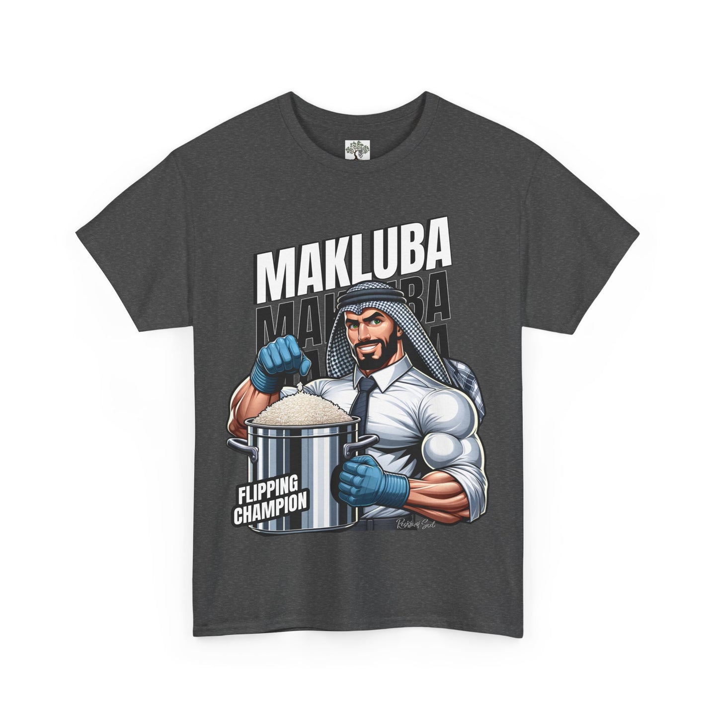 Makluba Flipping Champion Unisex Heavy Cotton Tee