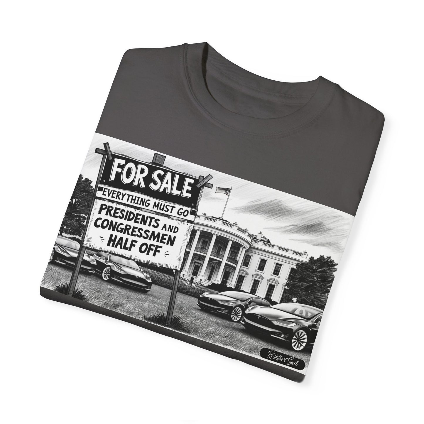 Government for Sale Unisex T-Shirt, Relaxed Fit Tee