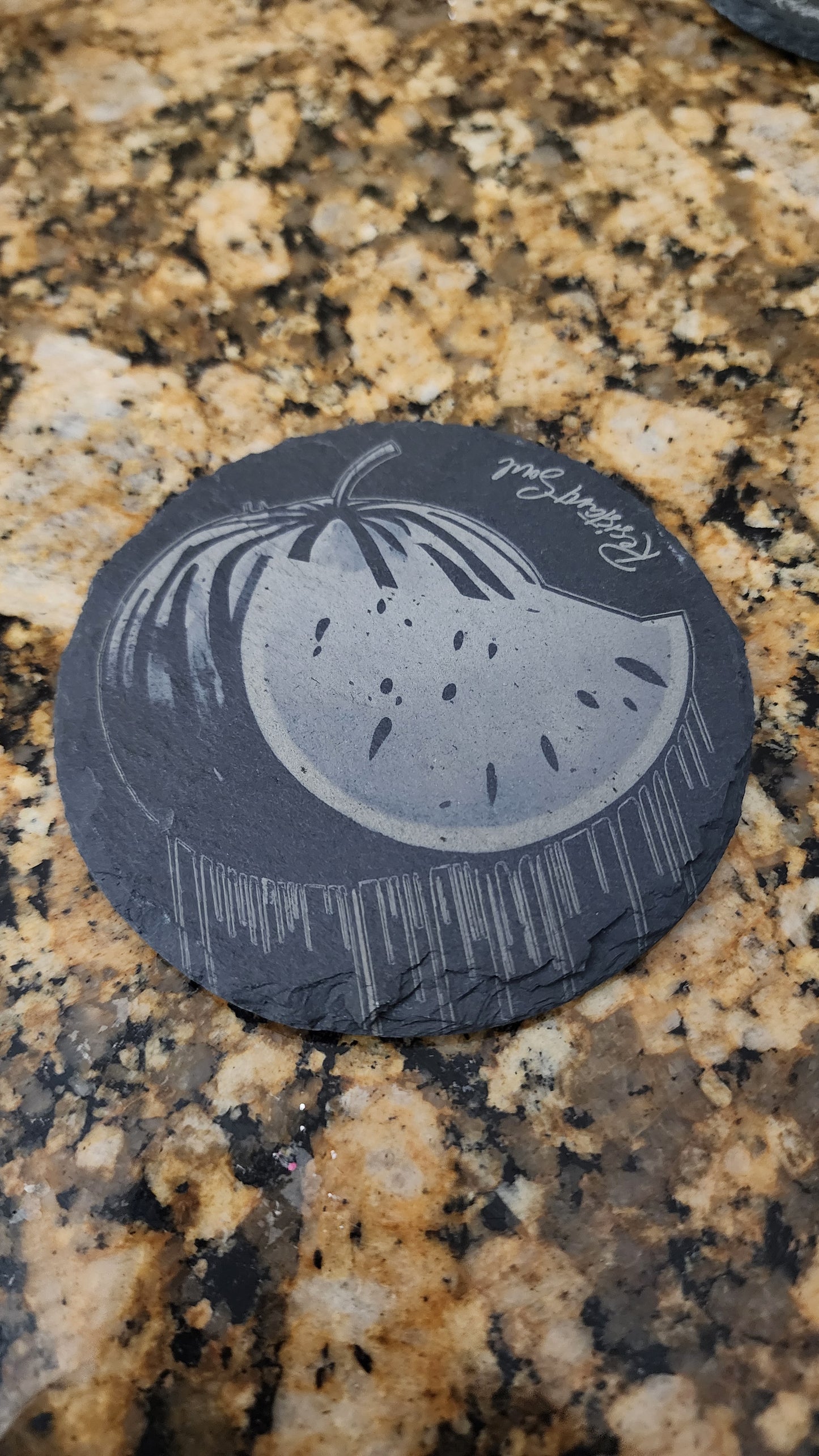 Resistant Soul Slate Stone Coasters