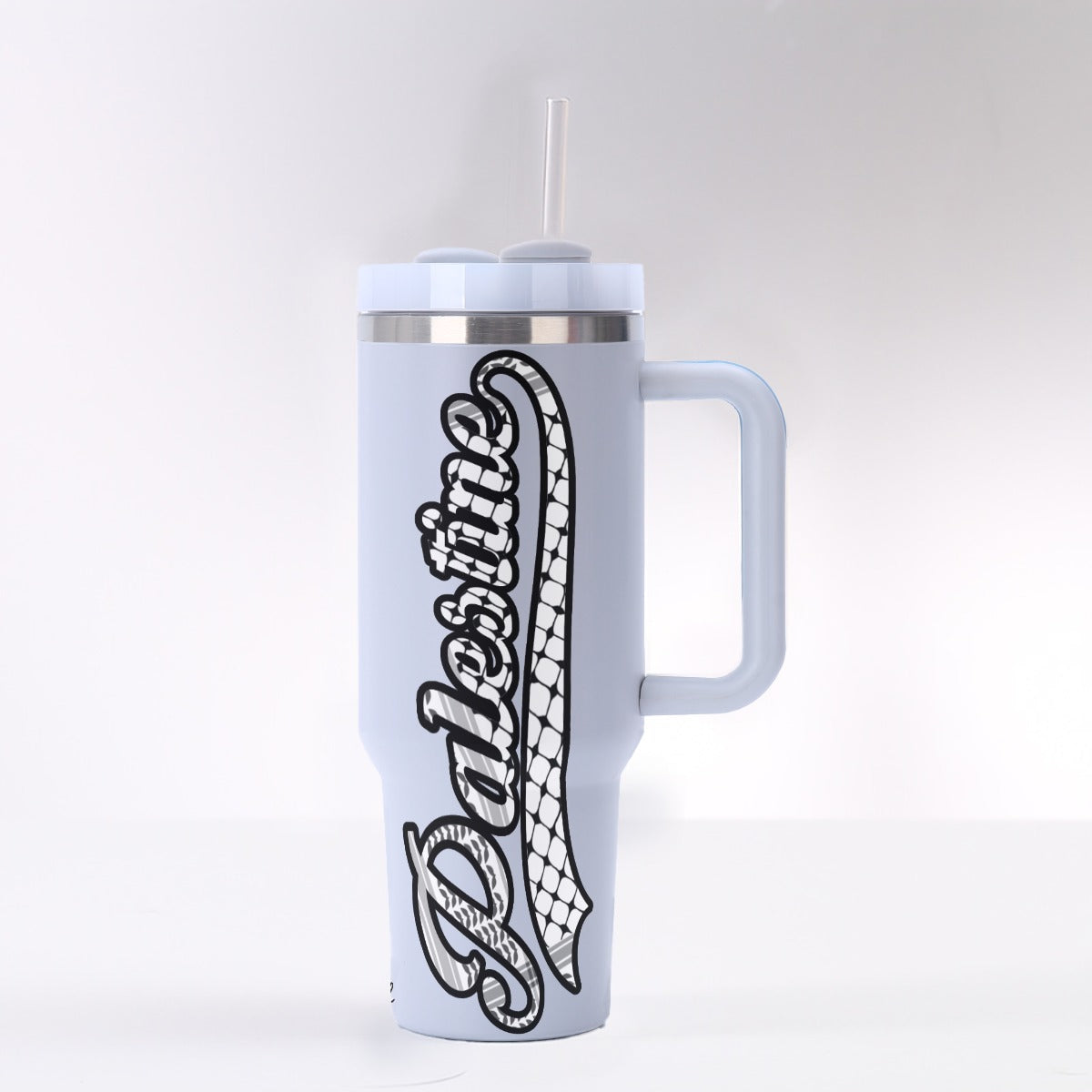 Palestine Tumbler 40 oz With Handle