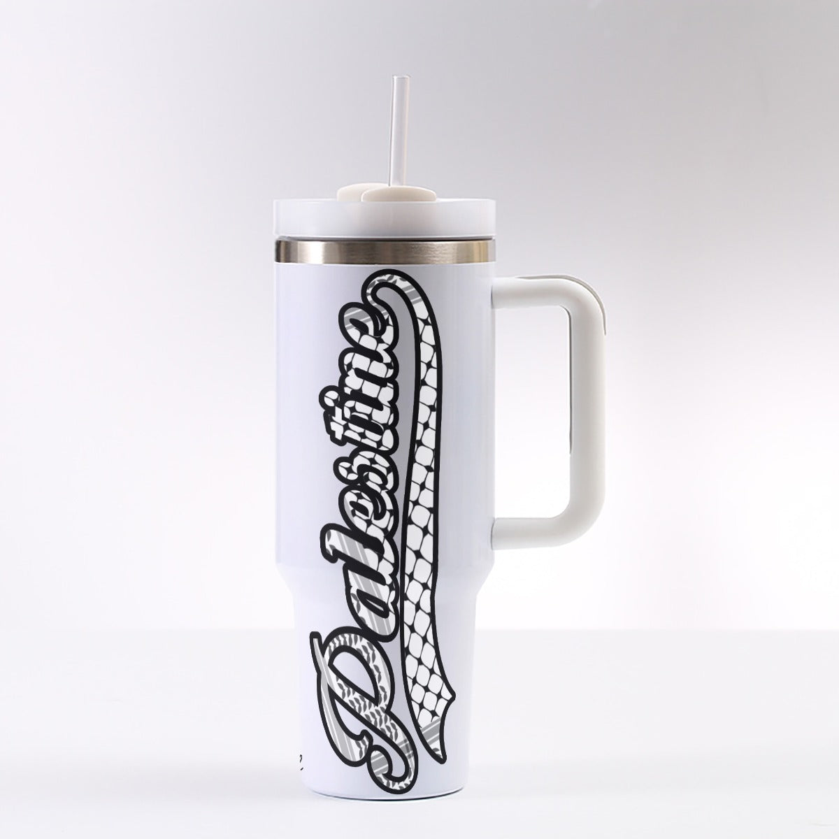 Palestine Tumbler 40 oz With Handle
