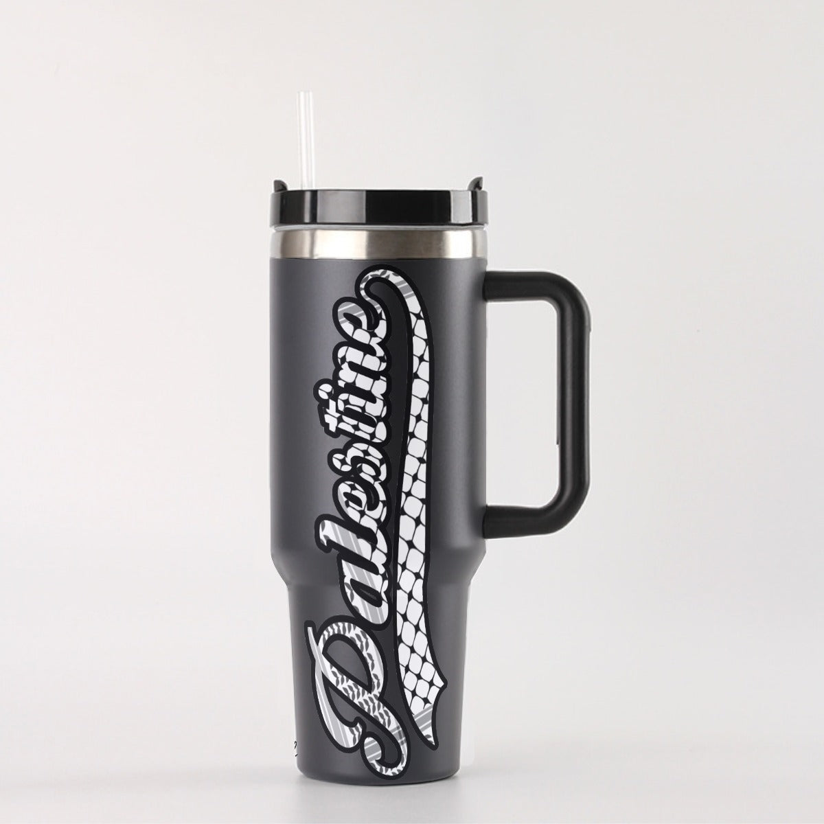 Palestine Tumbler 40 oz With Handle