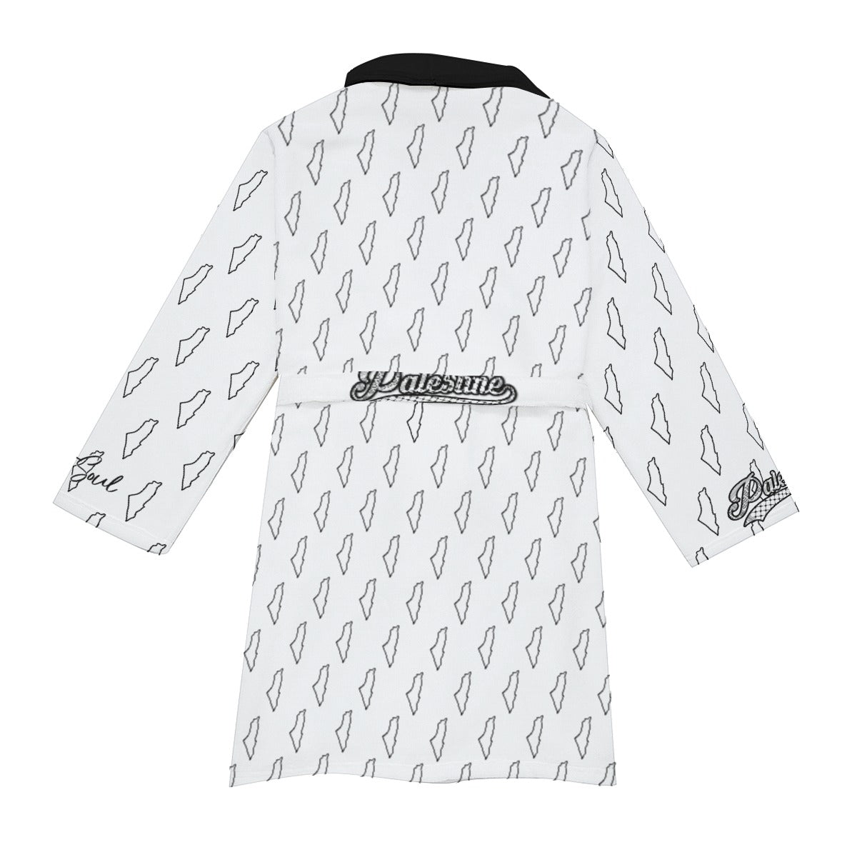 Palestine All-Over Print Men's Fleece Robe