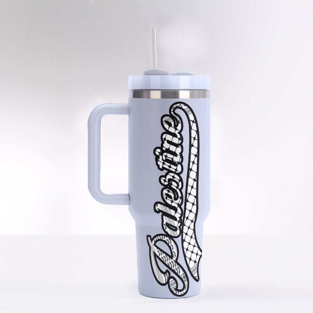Palestine Tumbler 40 oz With Handle