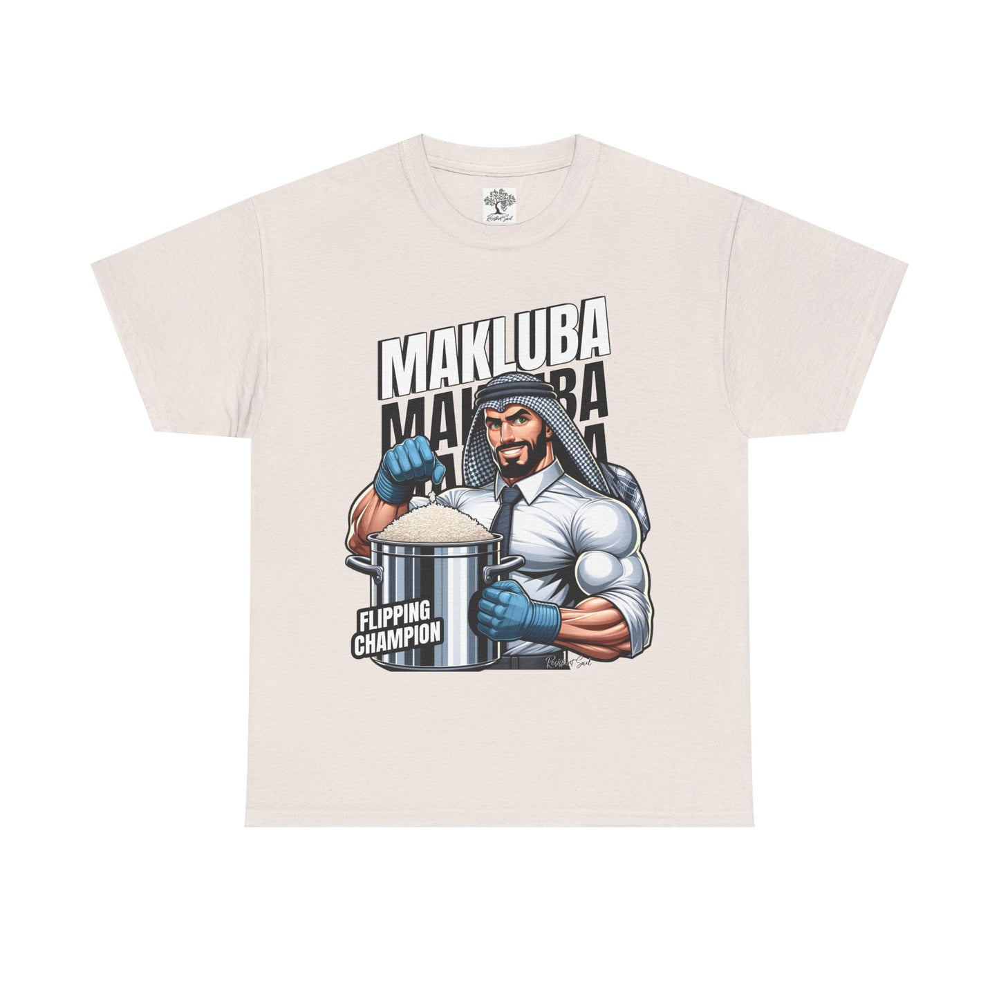 Makluba Flipping Champion Unisex Heavy Cotton Tee