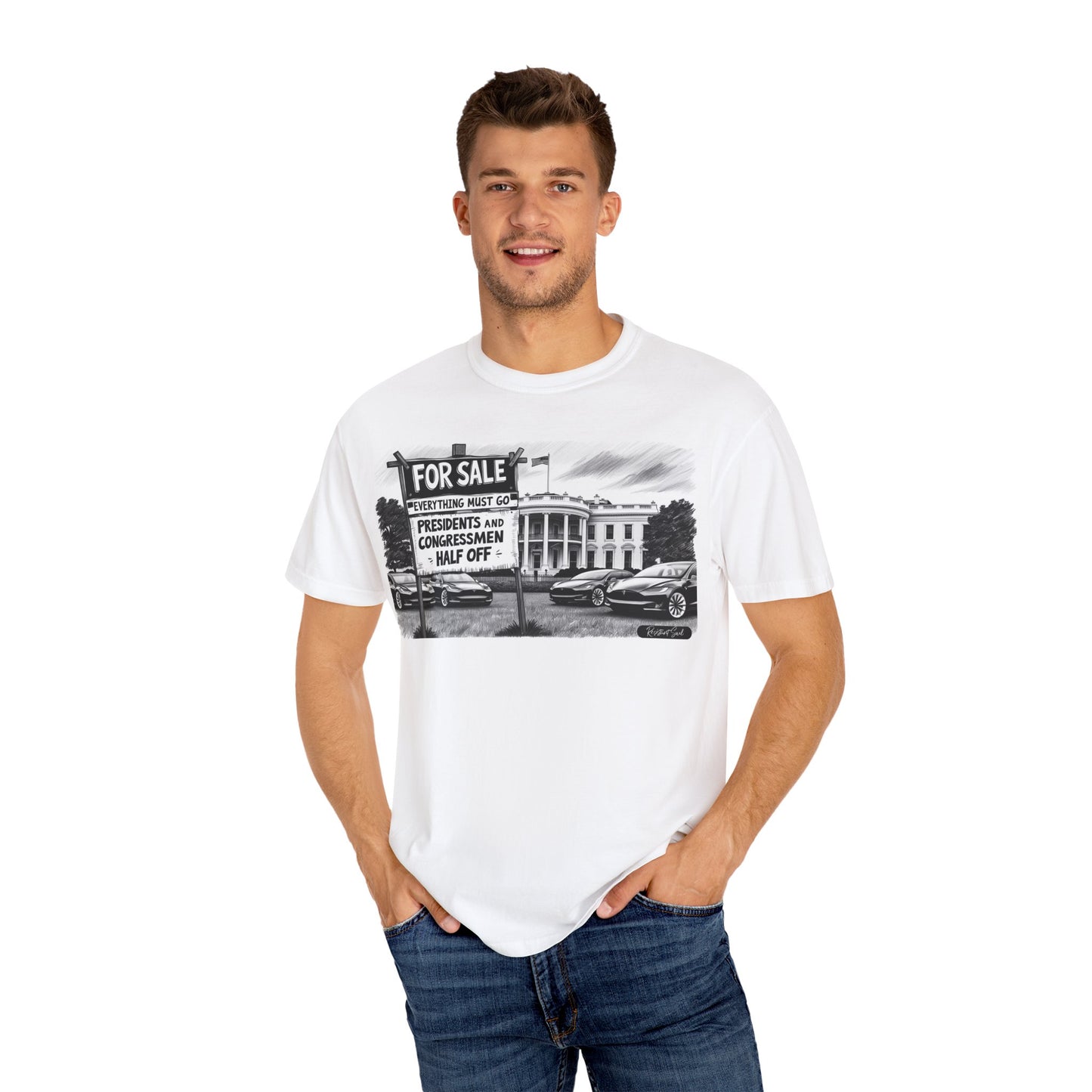 Government for Sale Unisex T-Shirt, Relaxed Fit Tee