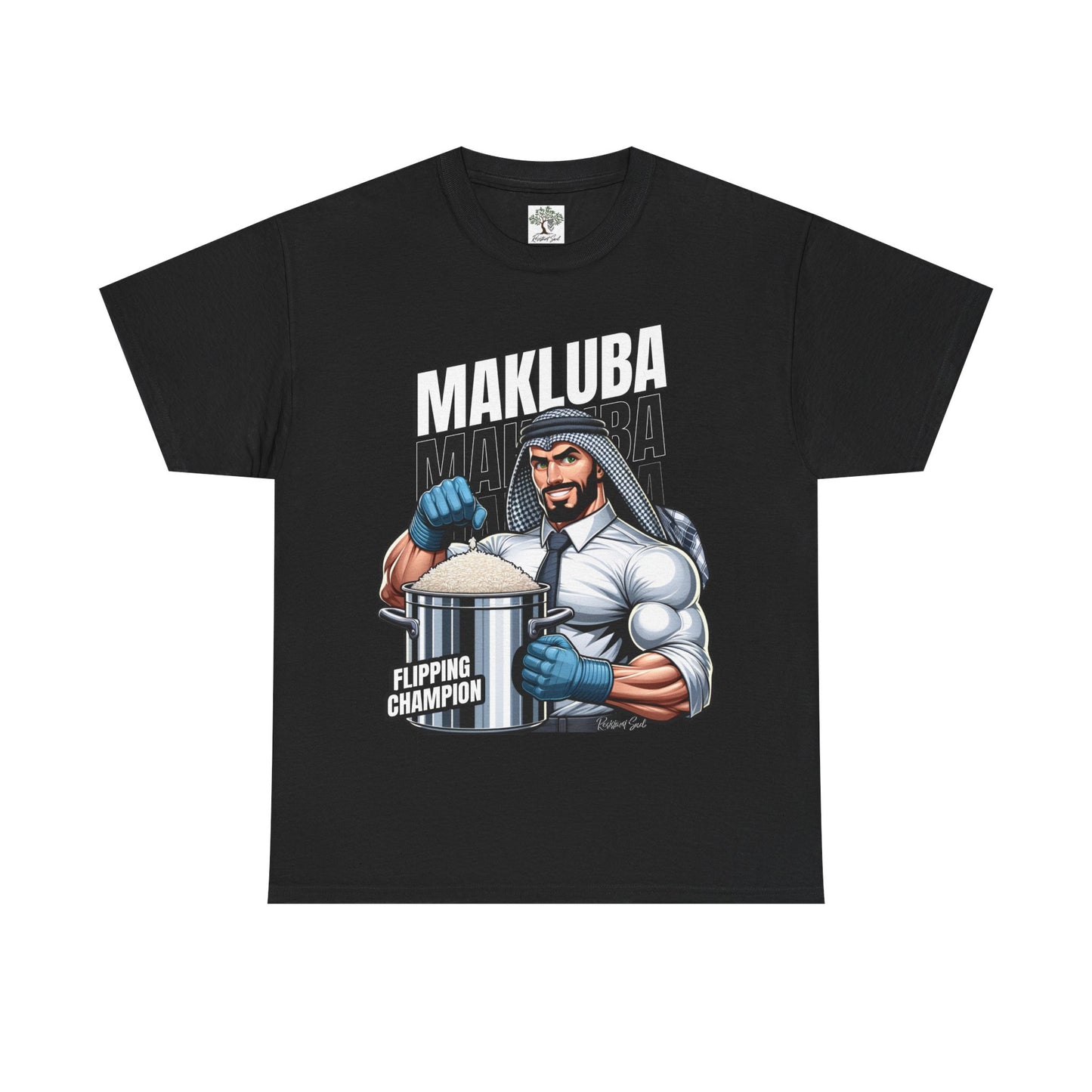 Makluba Flipping Champion Unisex Heavy Cotton Tee