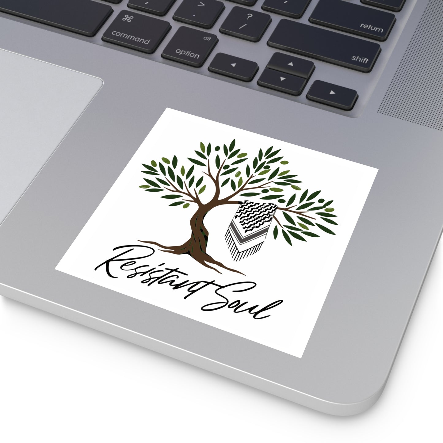 Resistant Soul Square Stickers - Indoor/Outdoor