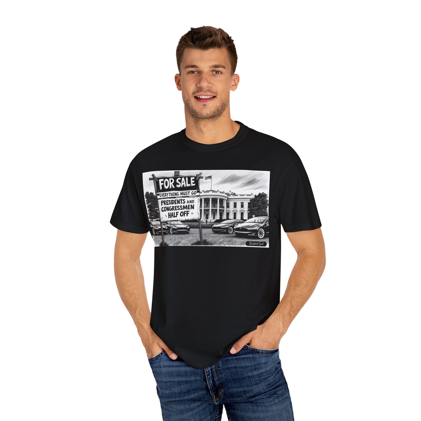 Government for Sale Unisex T-Shirt, Relaxed Fit Tee