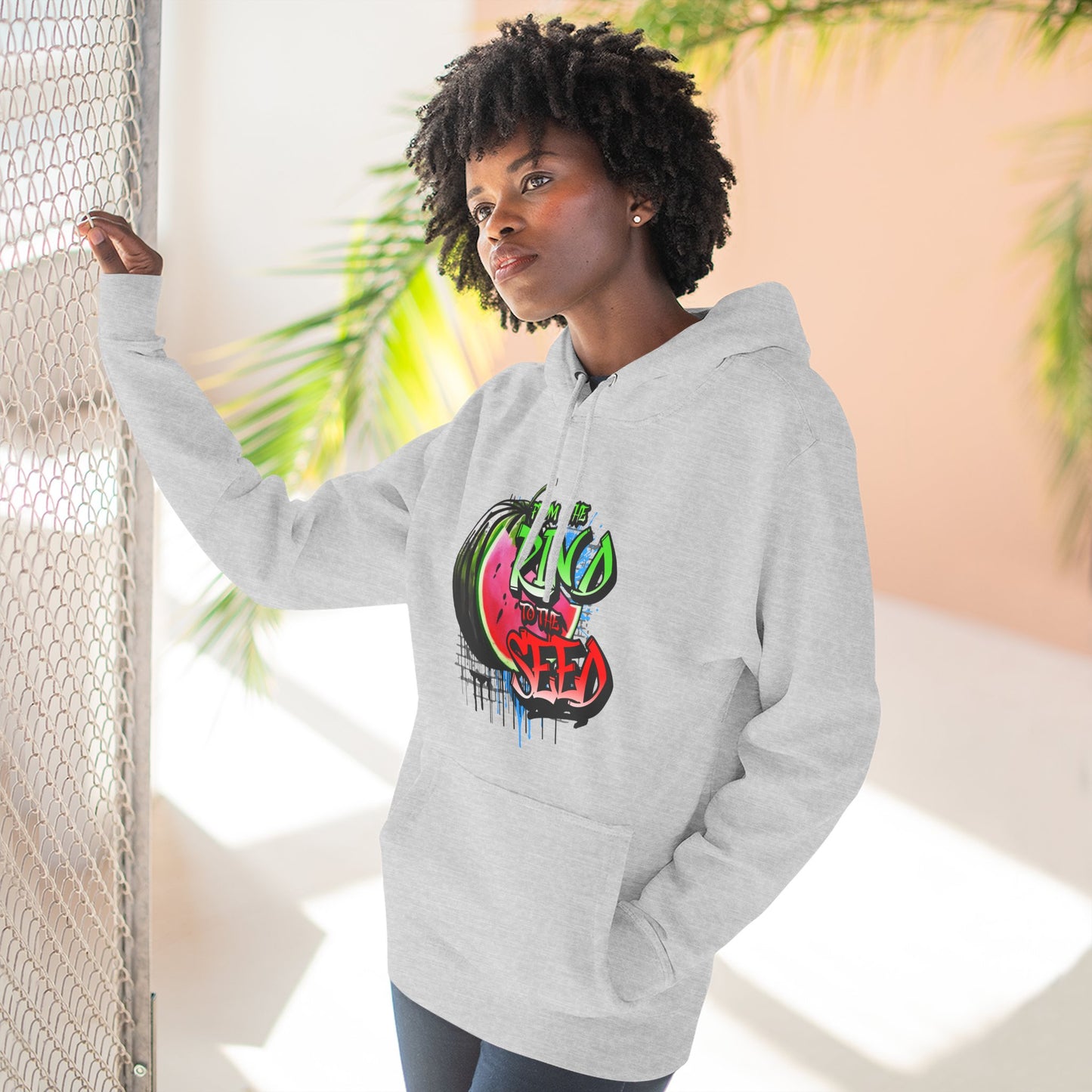 From The Rind To The Seed Fleece Hoodie