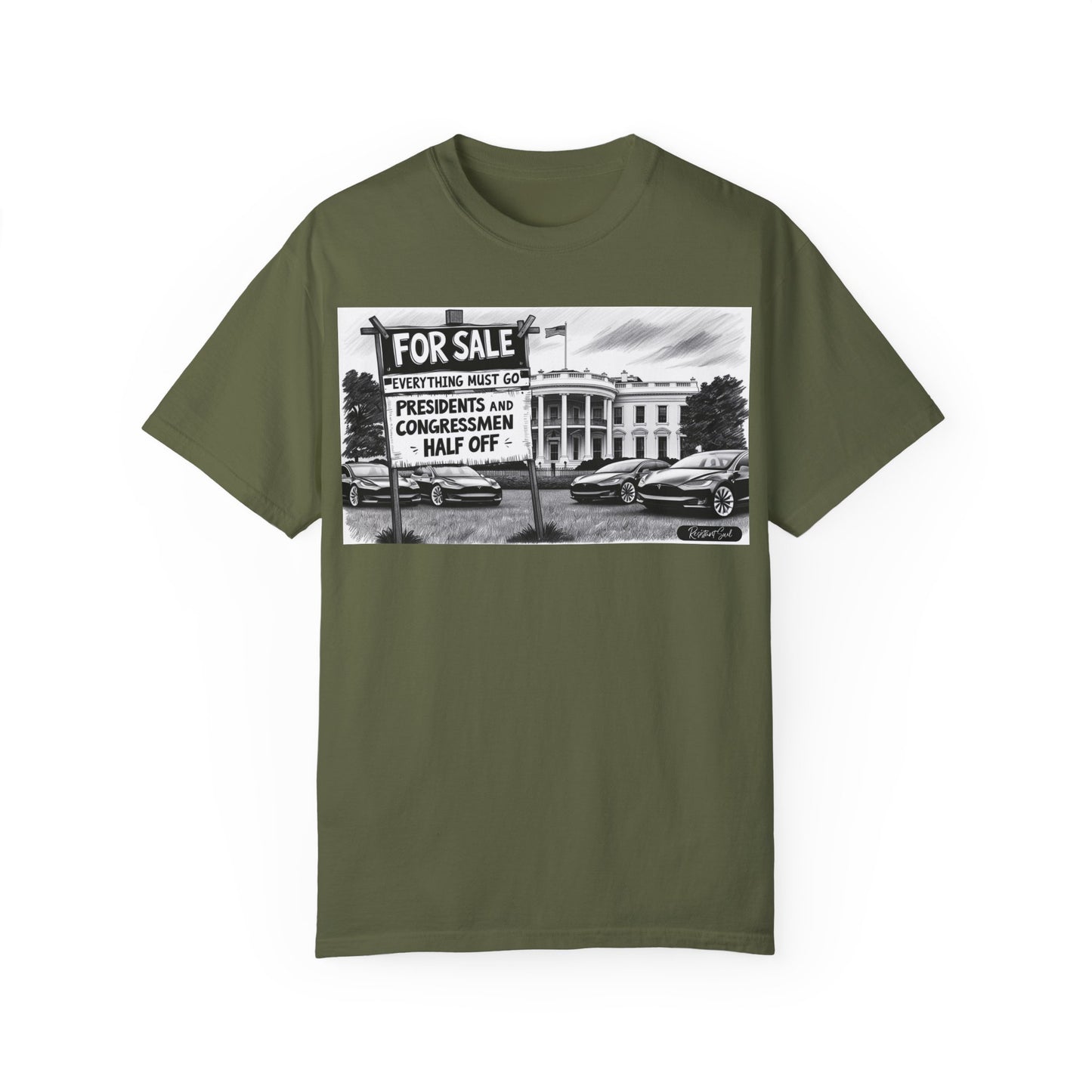 Government for Sale Unisex T-Shirt, Relaxed Fit Tee