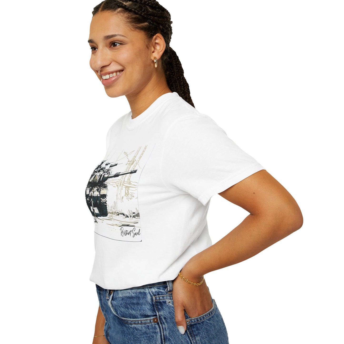 Bravery. Unisex Garment-Dyed T-Shirt