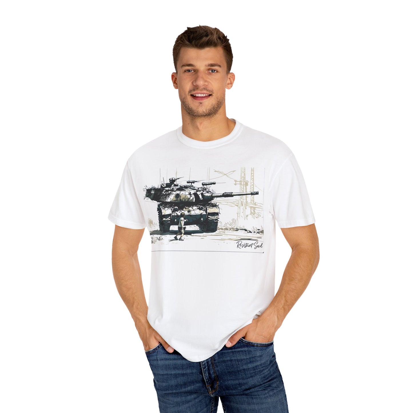 Bravery. Unisex Garment-Dyed T-Shirt