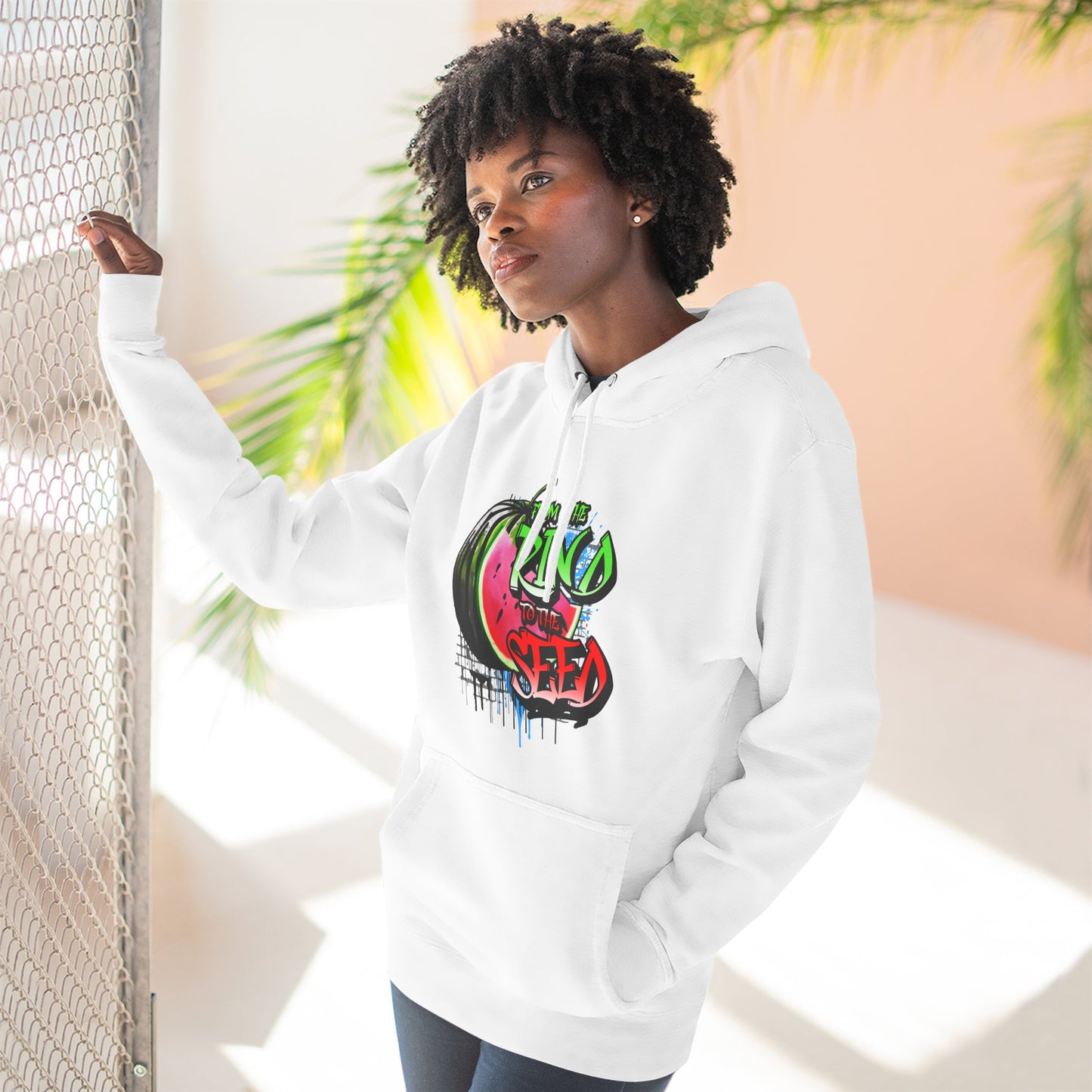 From The Rind To The Seed Fleece Hoodie