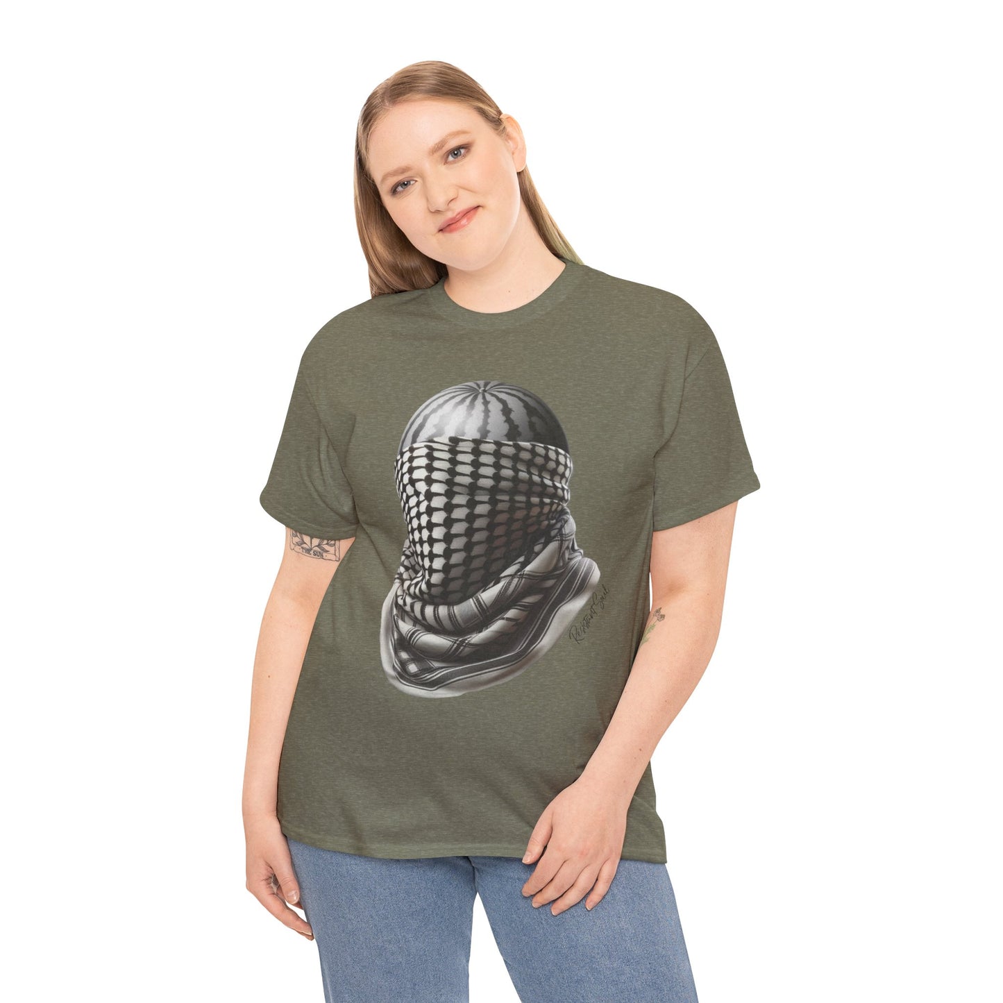T-Shirt Watermelon Keffiyeh (Various Colors)