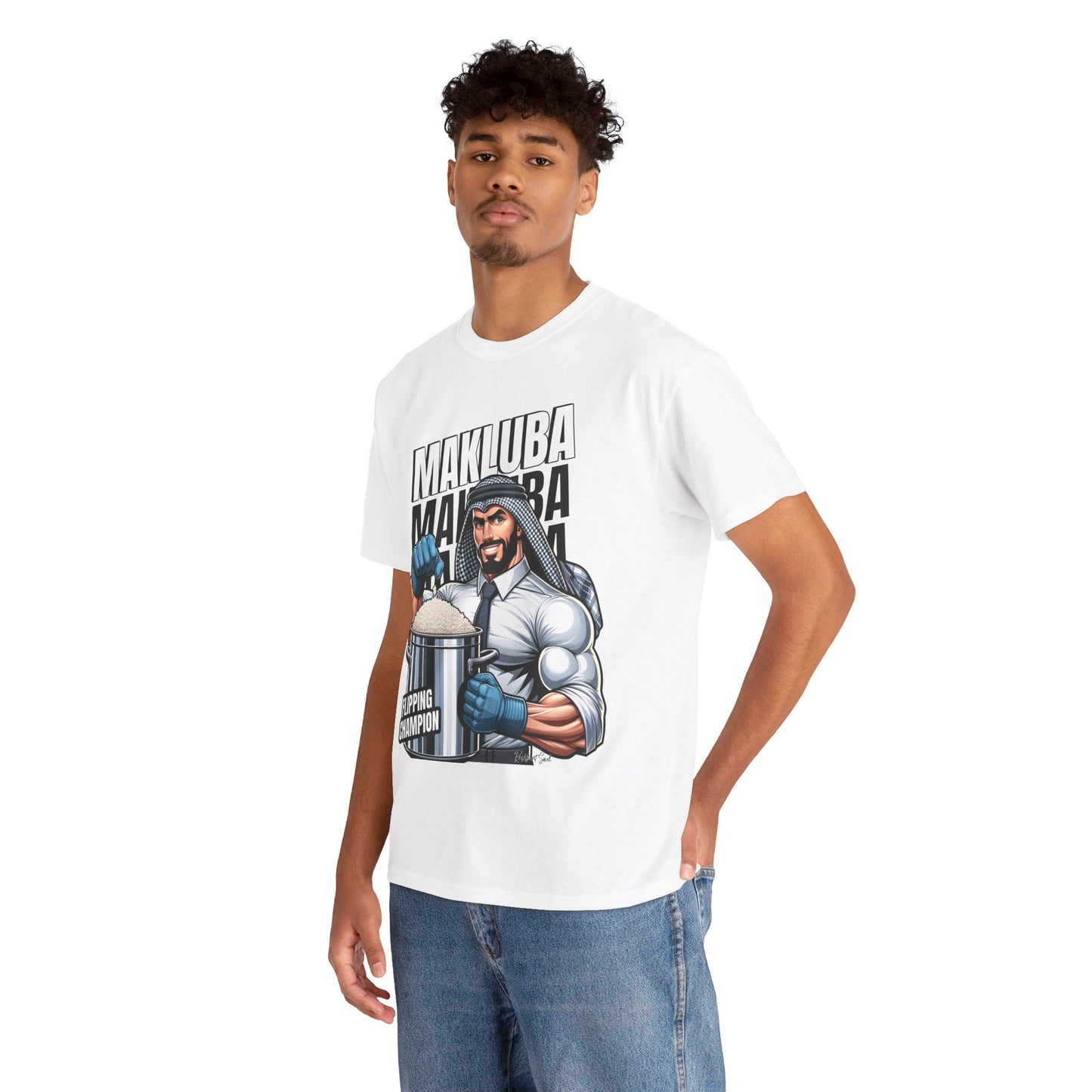 Makluba Flipping Champion Unisex Heavy Cotton Tee