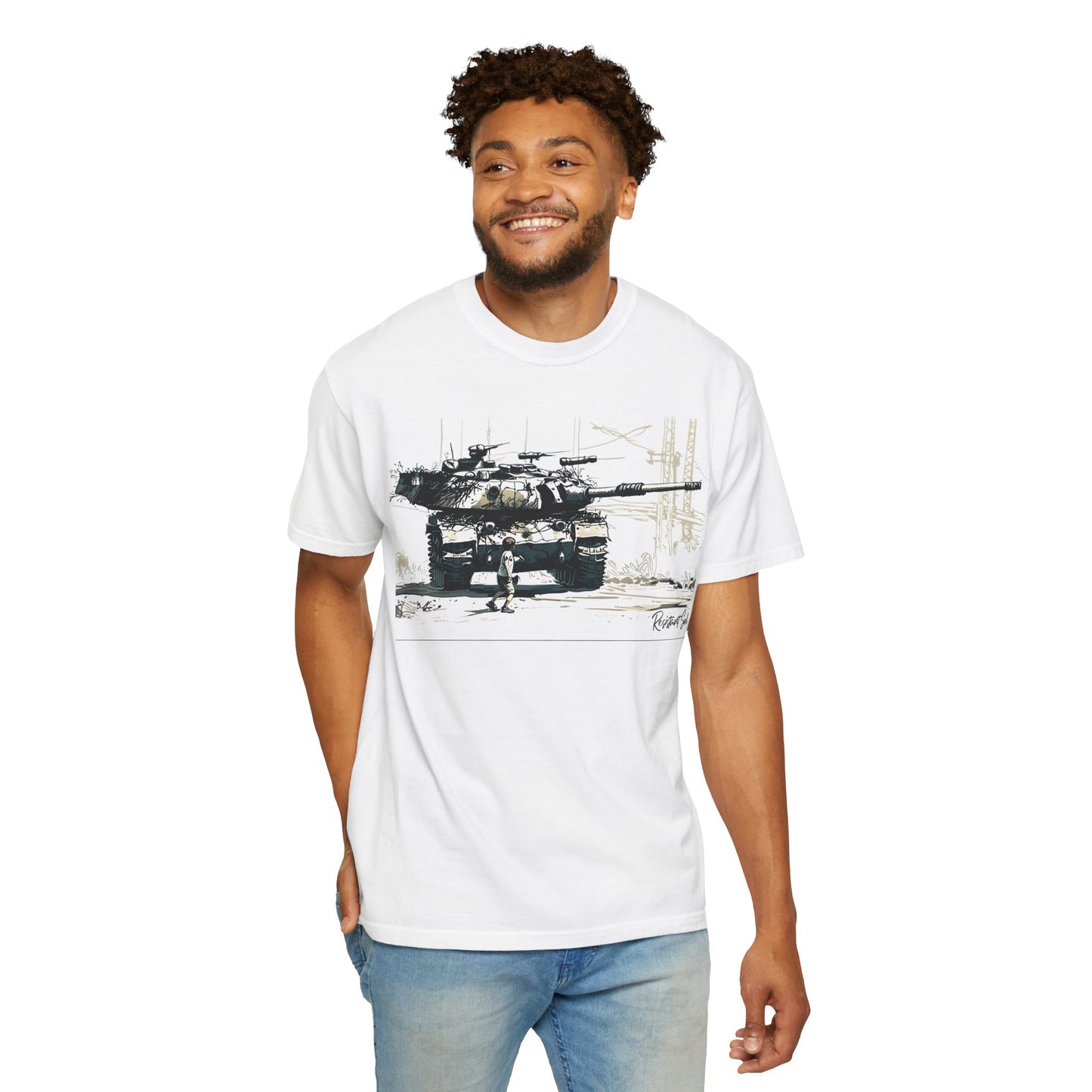 Bravery. Unisex Garment-Dyed T-Shirt