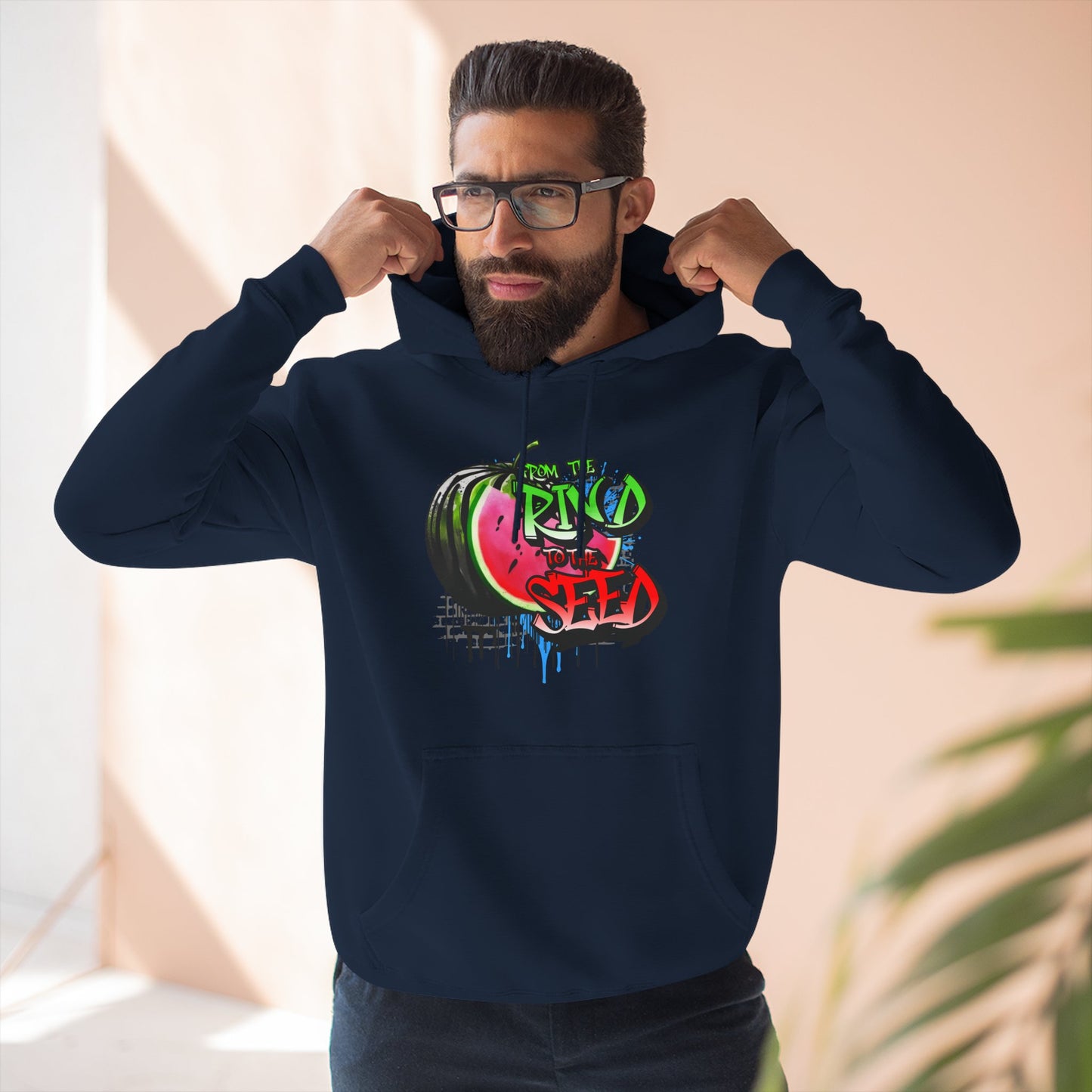 From The Rind To The Seed Fleece Hoodie