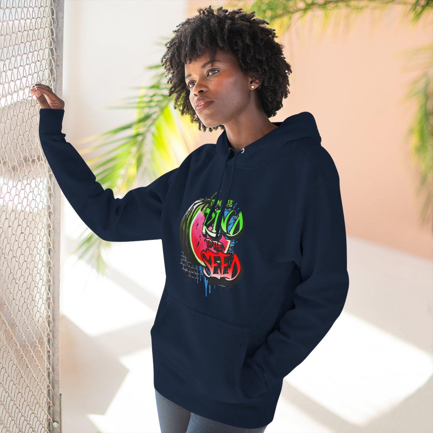 From The Rind To The Seed Fleece Hoodie