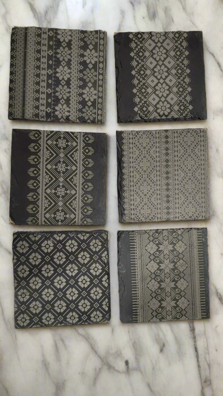 Resistant Soul Slate Stone Coasters